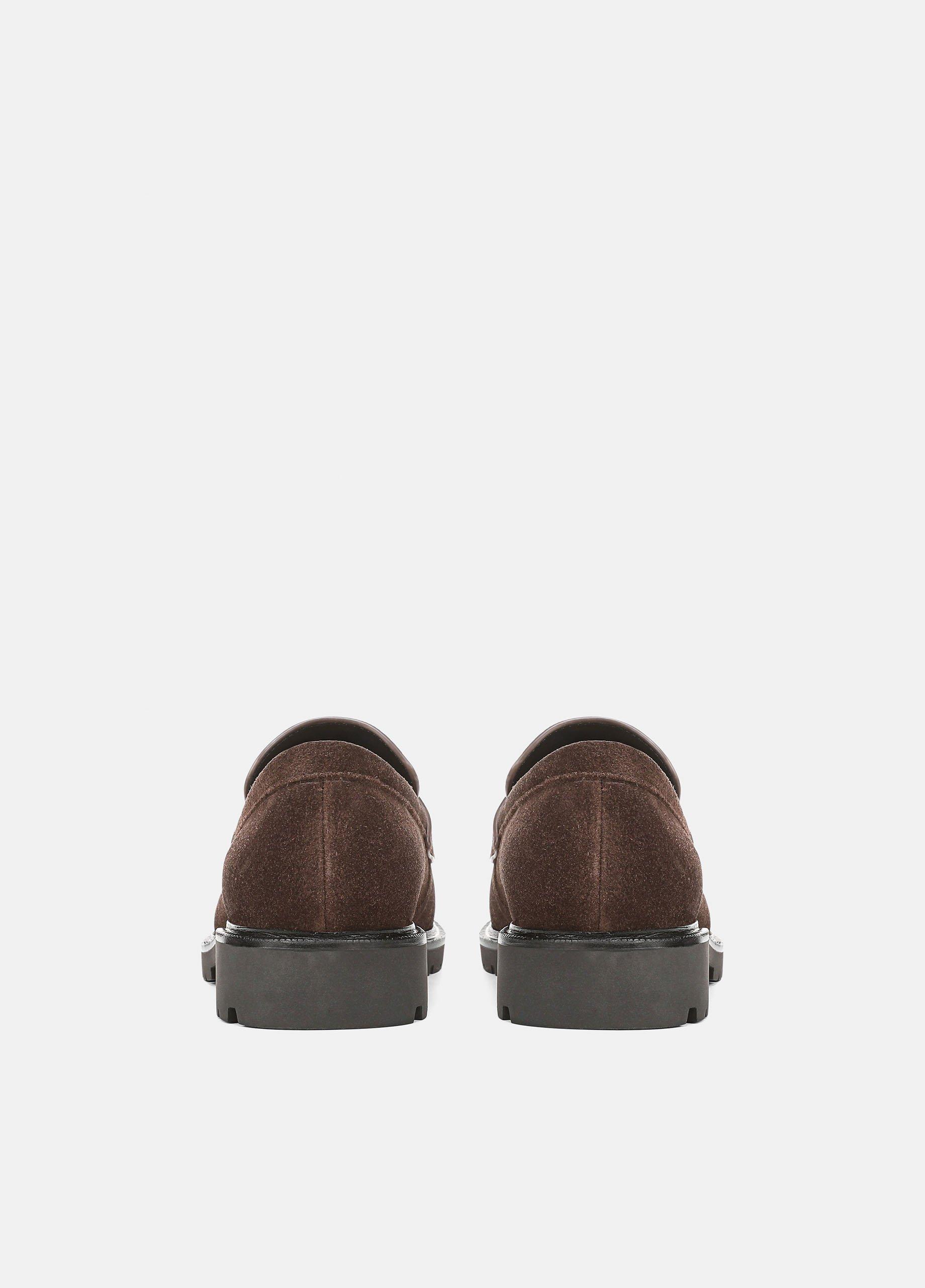 Siena Suede Lug-Sole Loafer image number 2