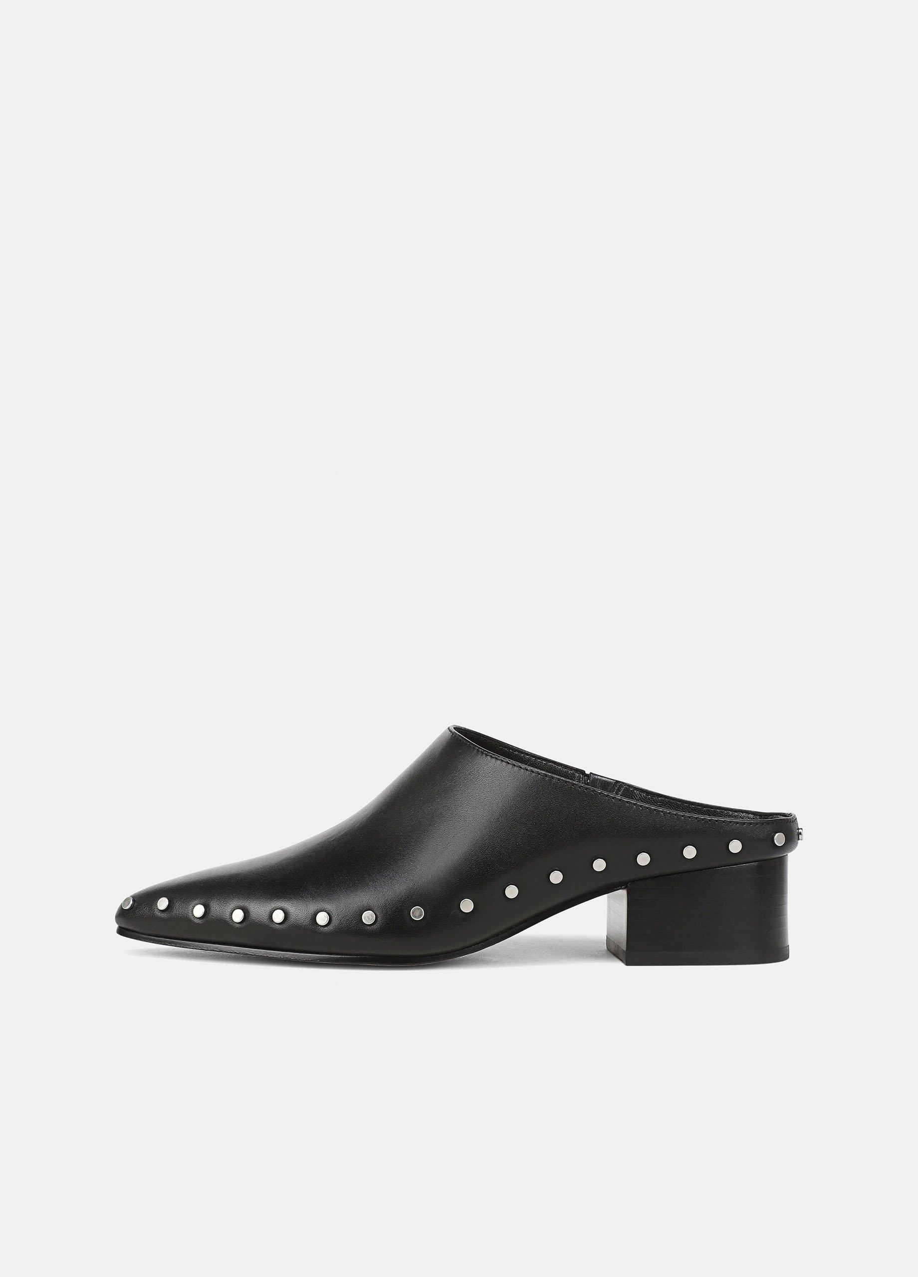 August Studded Leather Mule image number 0