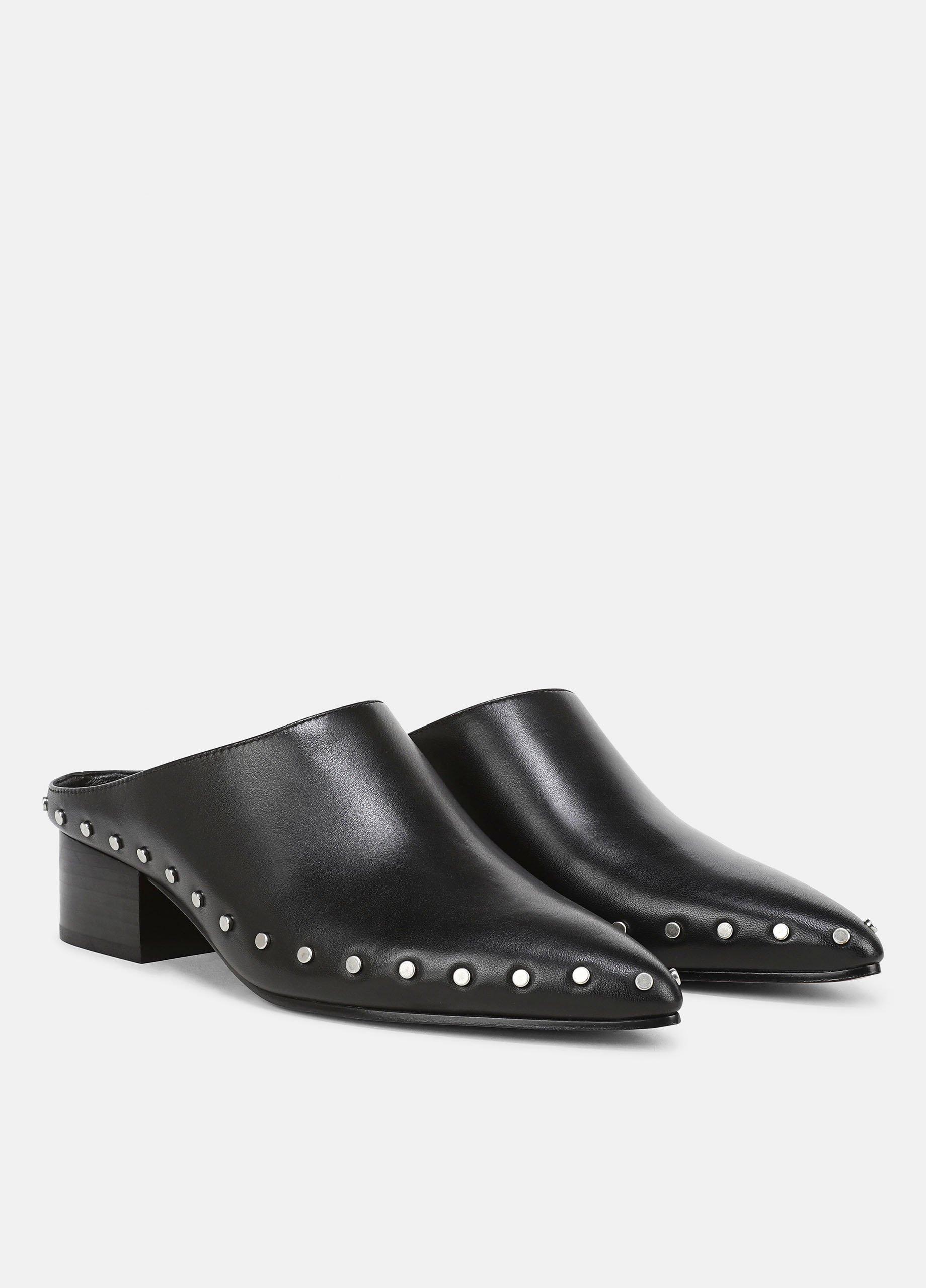 August Studded Leather Mule image number 1