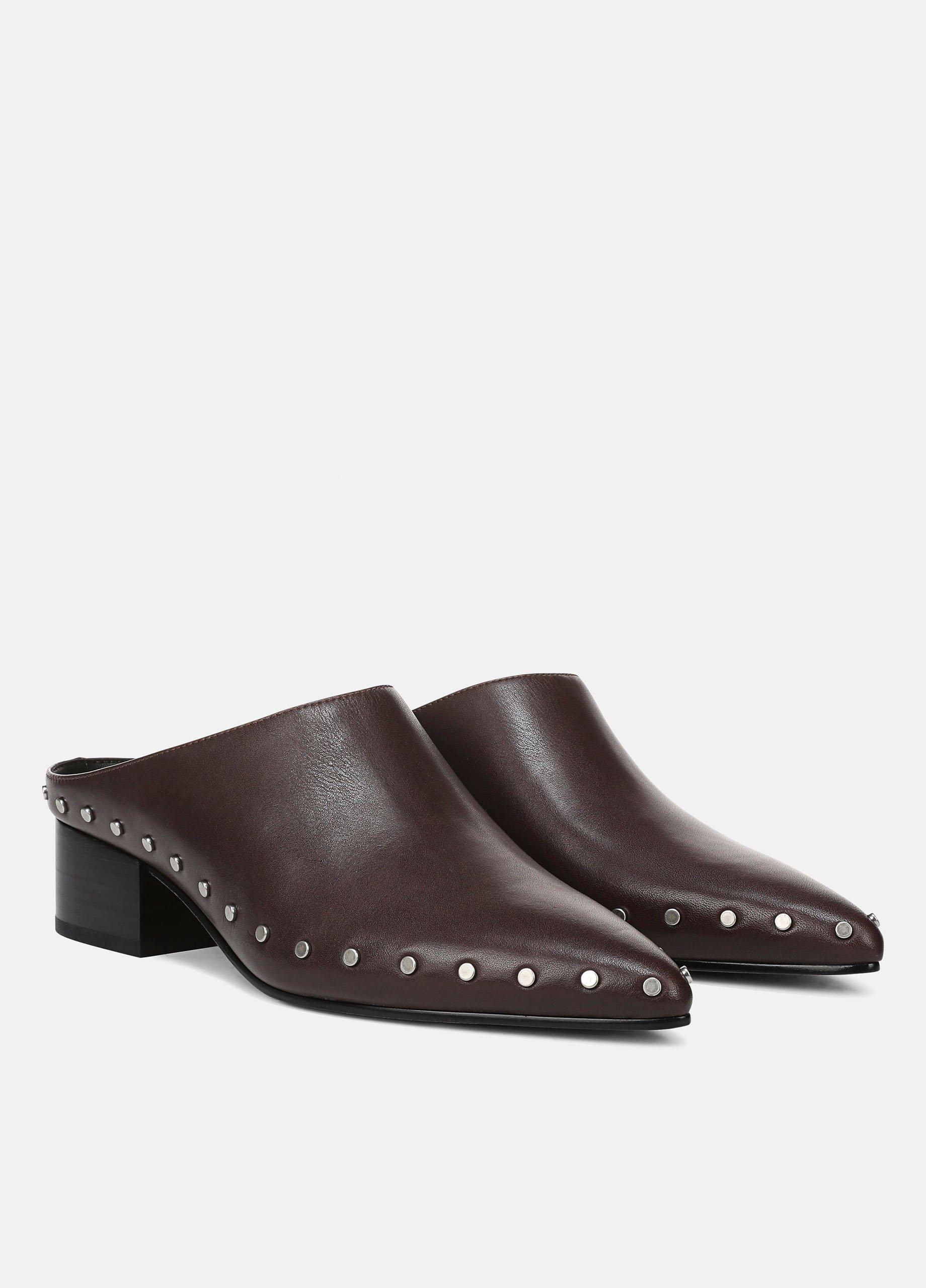 August Studded Leather Mule image number 1