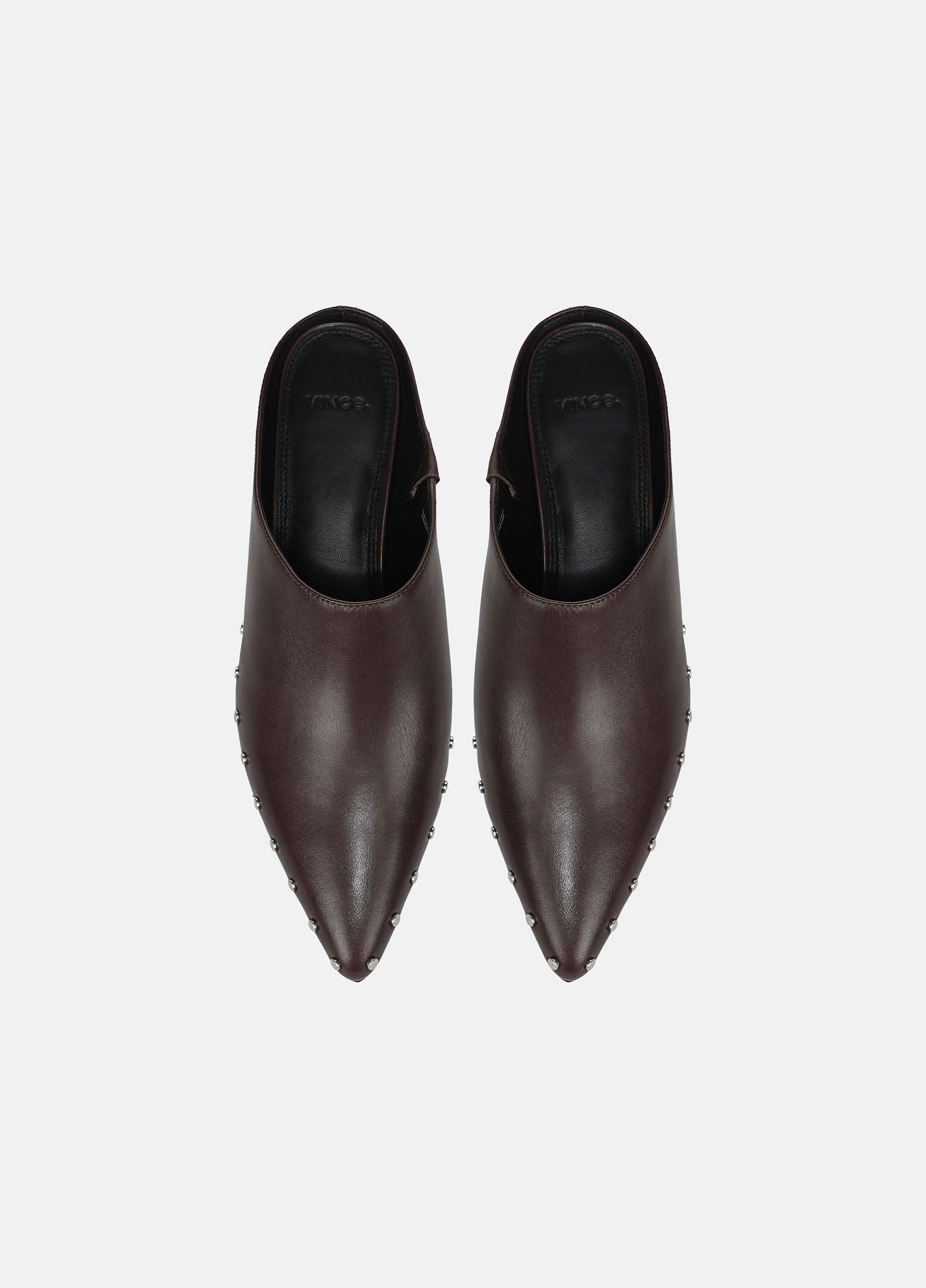 August Studded Leather Mule image number 3