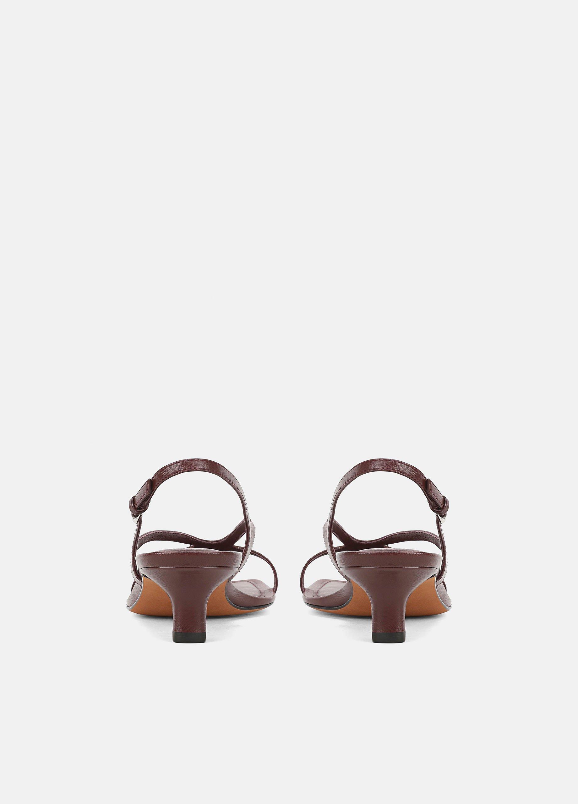 Posie Leather Heeled Sandal image number 2