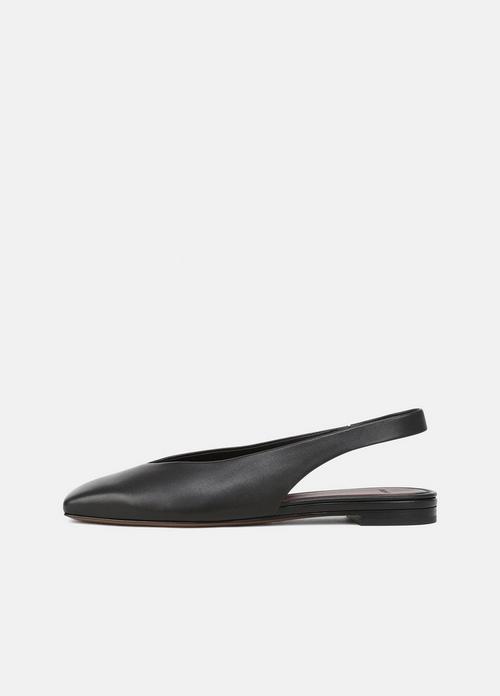 Darlina Leather Slingback Flat