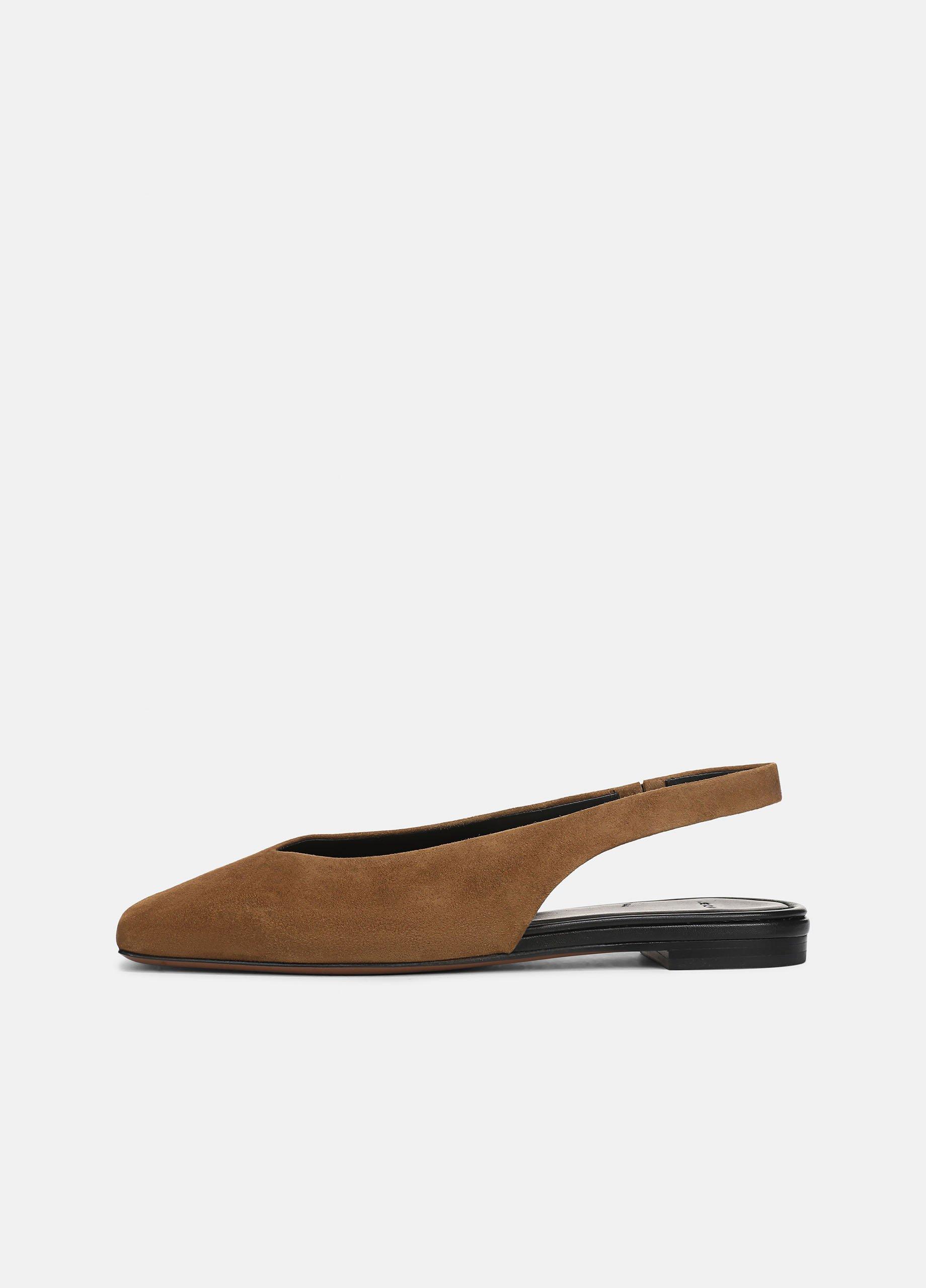 Darlina Suede Mule Slingback Flat image number 0