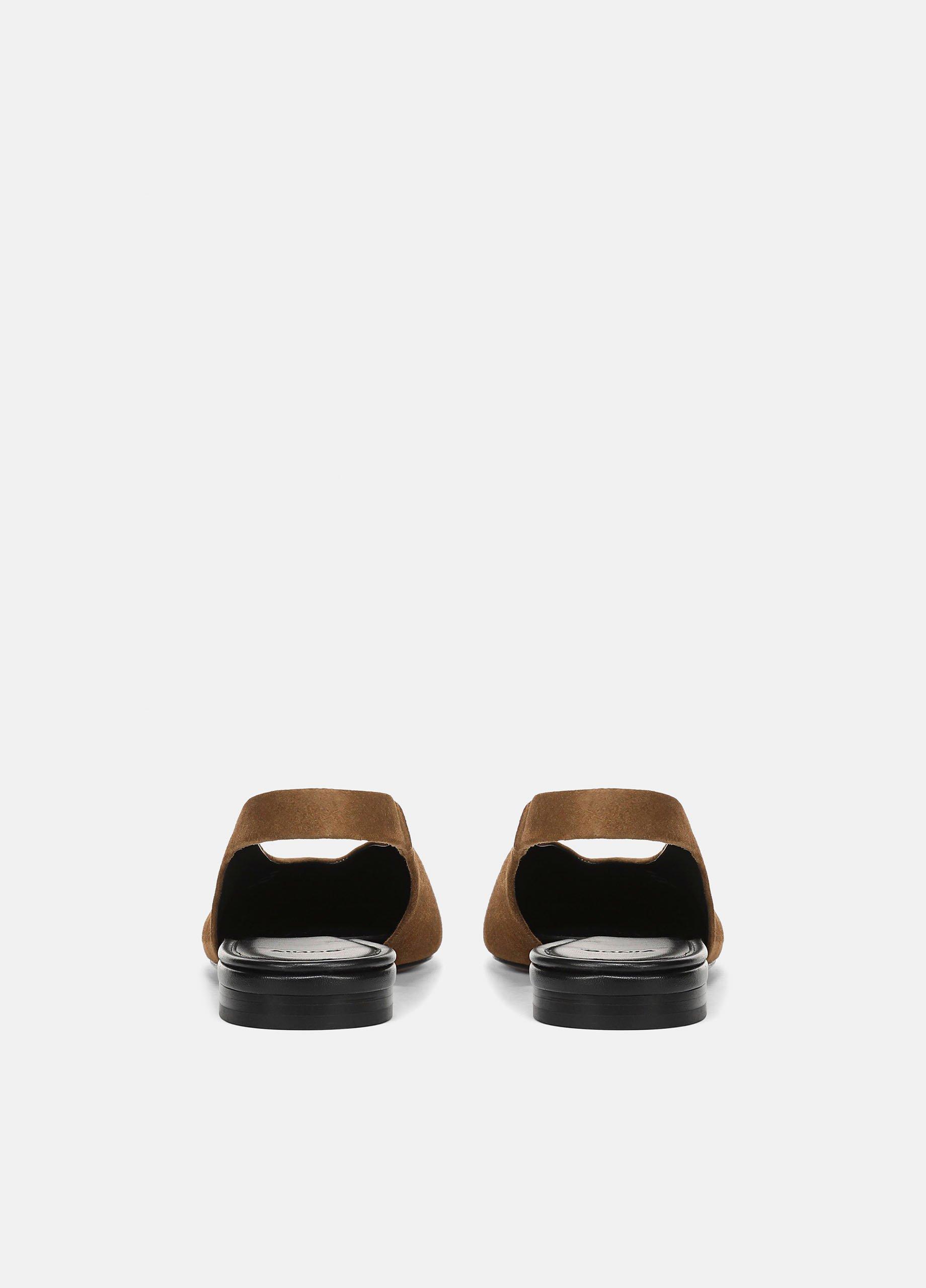 Darlina Suede Mule Slingback Flat image number 2