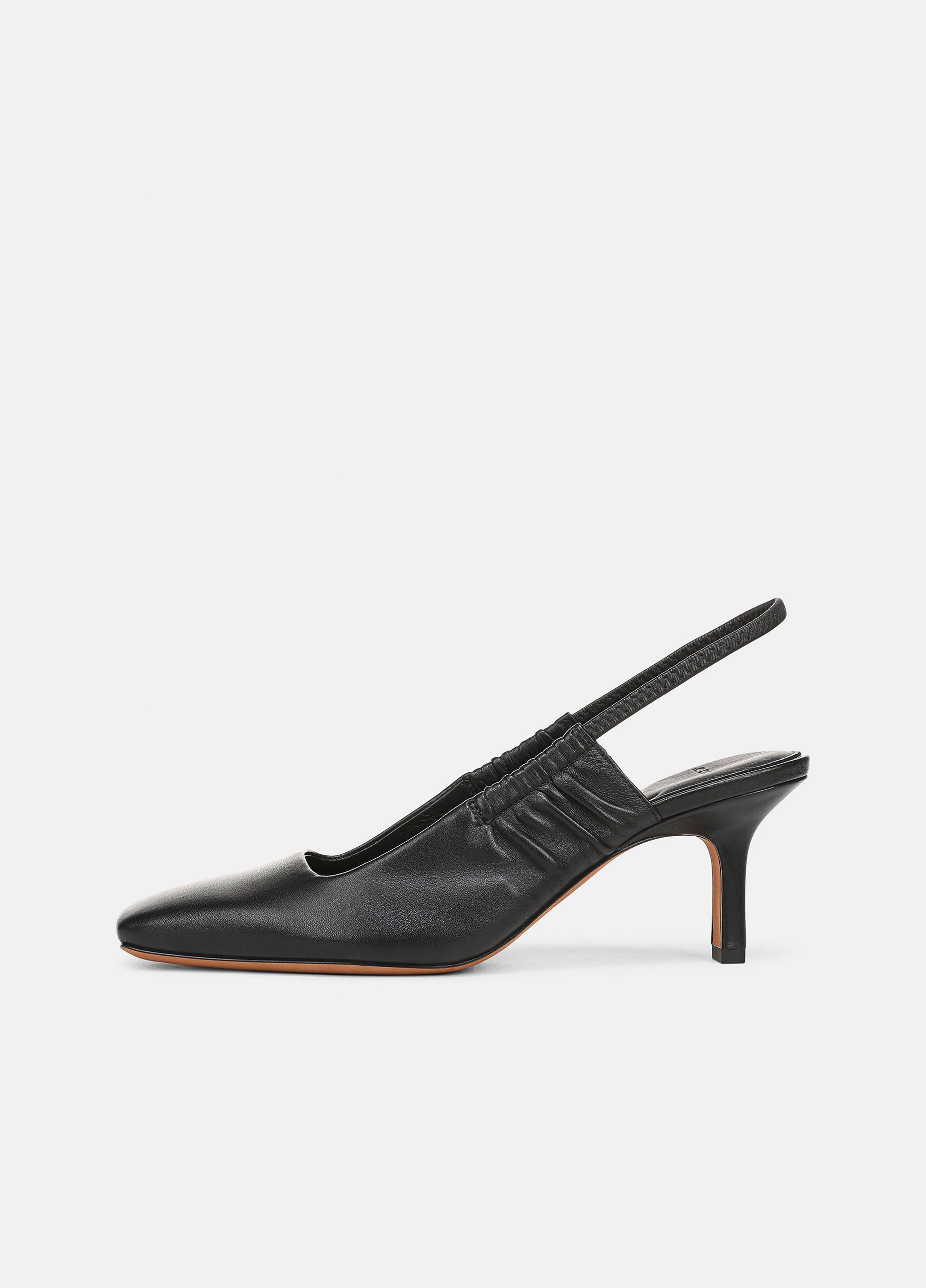 Venice Leather Slingback Heel image number 0