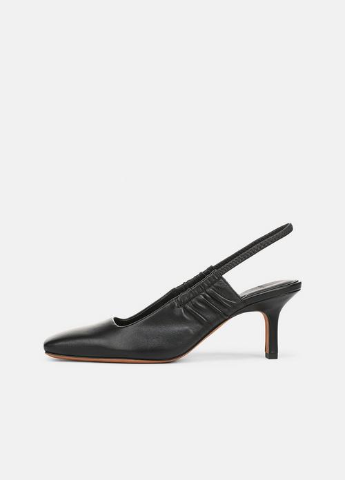 Venice Leather Slingback Heel