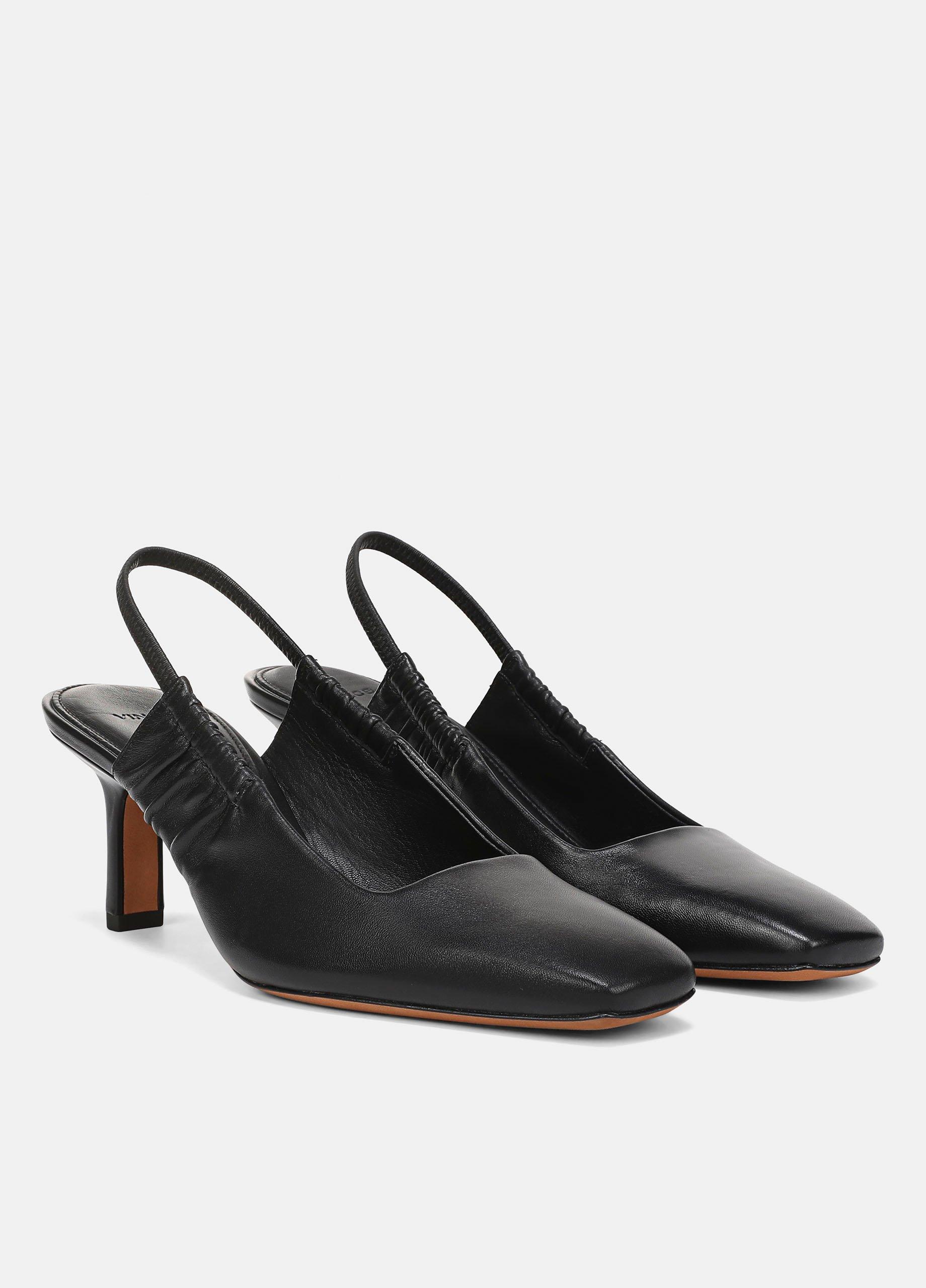 Venice Leather Slingback Heel image number 1