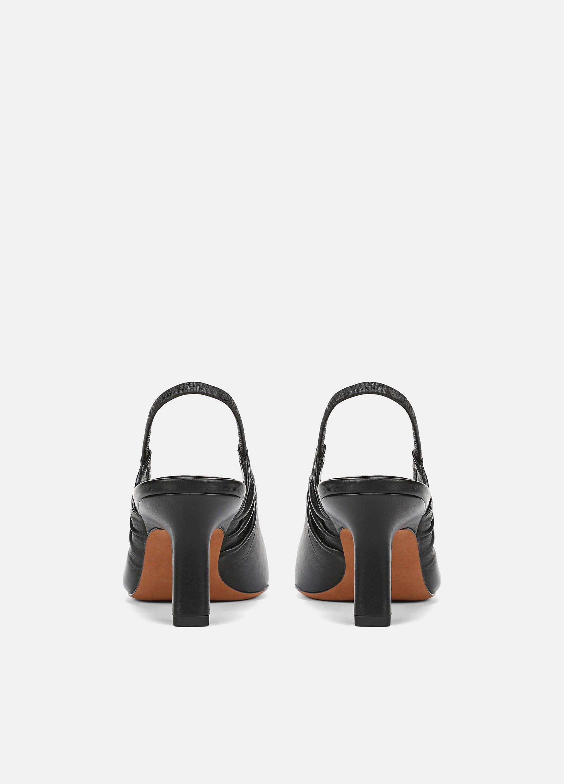 Venice Leather Slingback Heel image number 2