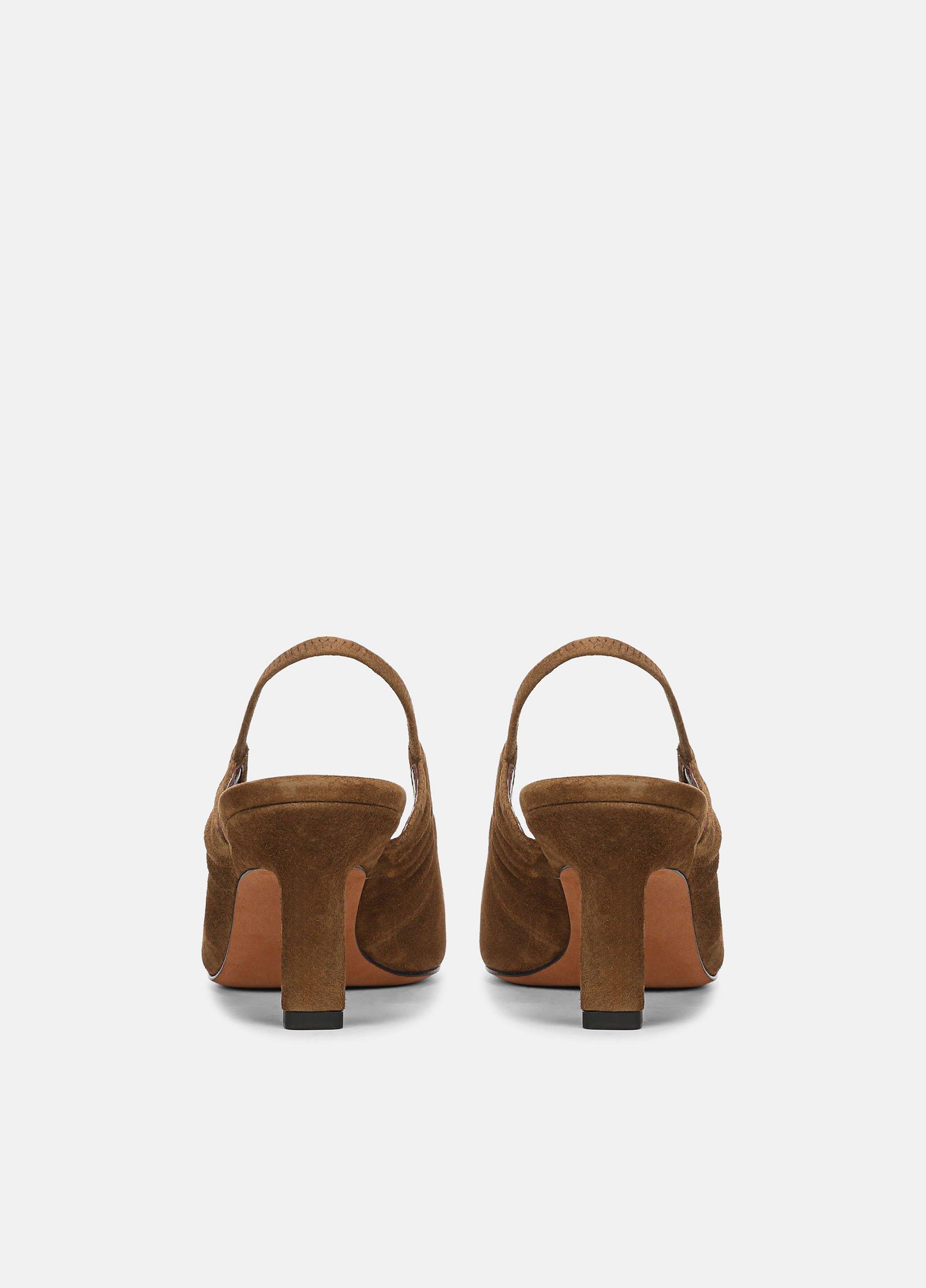 Venice Suede Slingback Heel image number 2