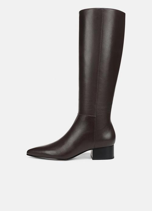 Adan Leather Knee Boot