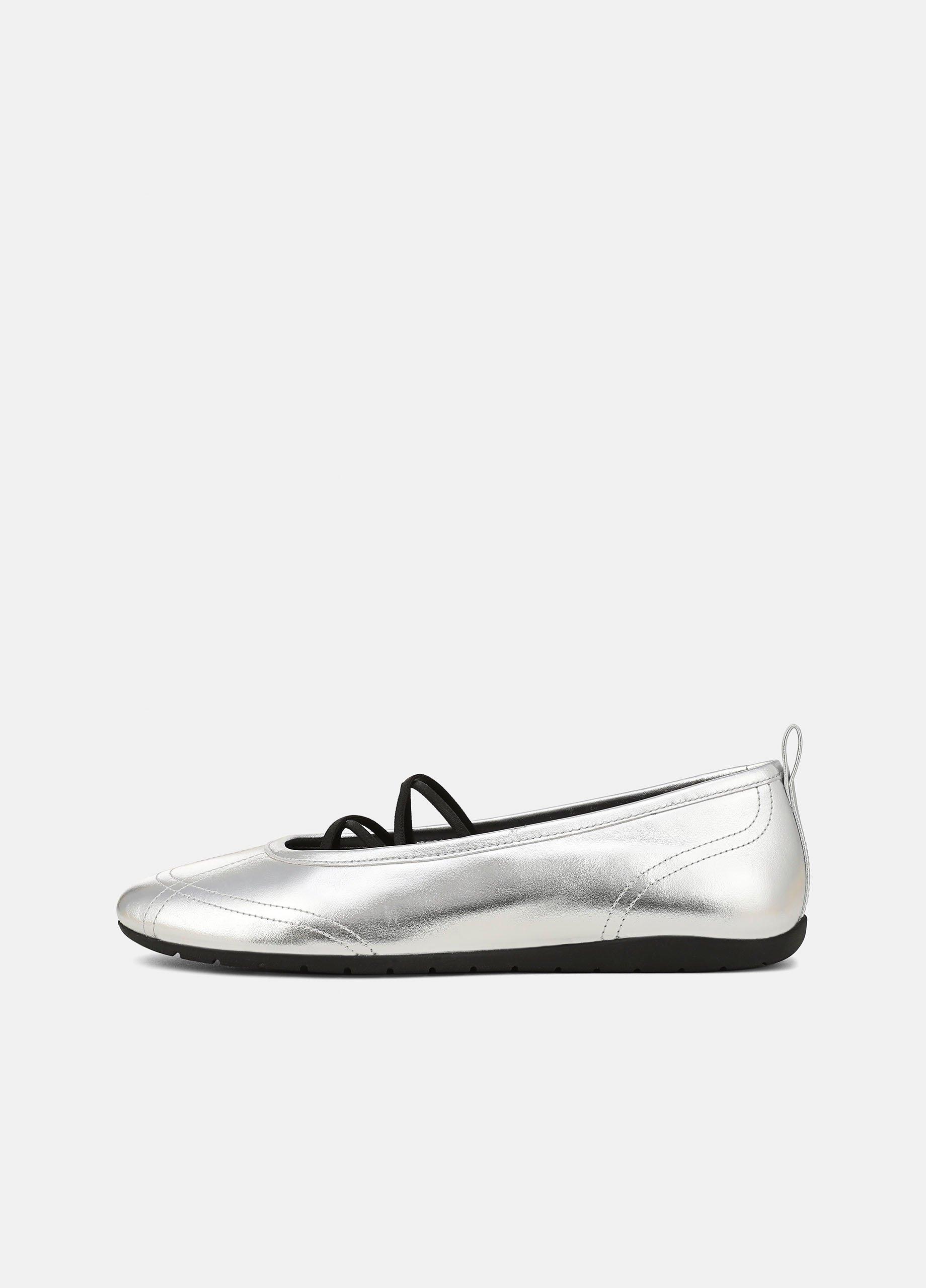 Coralie Metallic Leather Ballet Sneaker image number 0