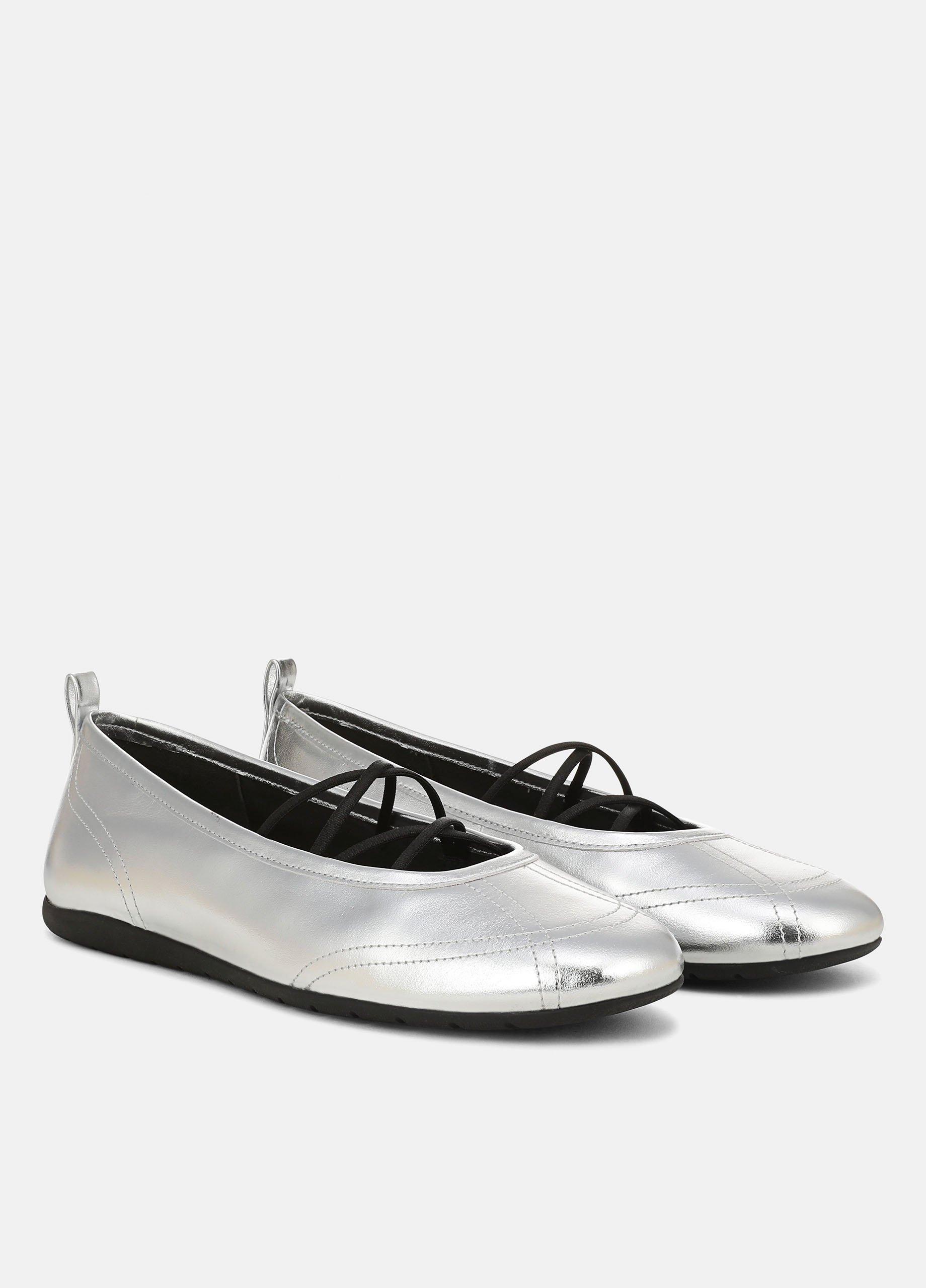 Coralie Metallic Leather Ballet Sneaker image number 1