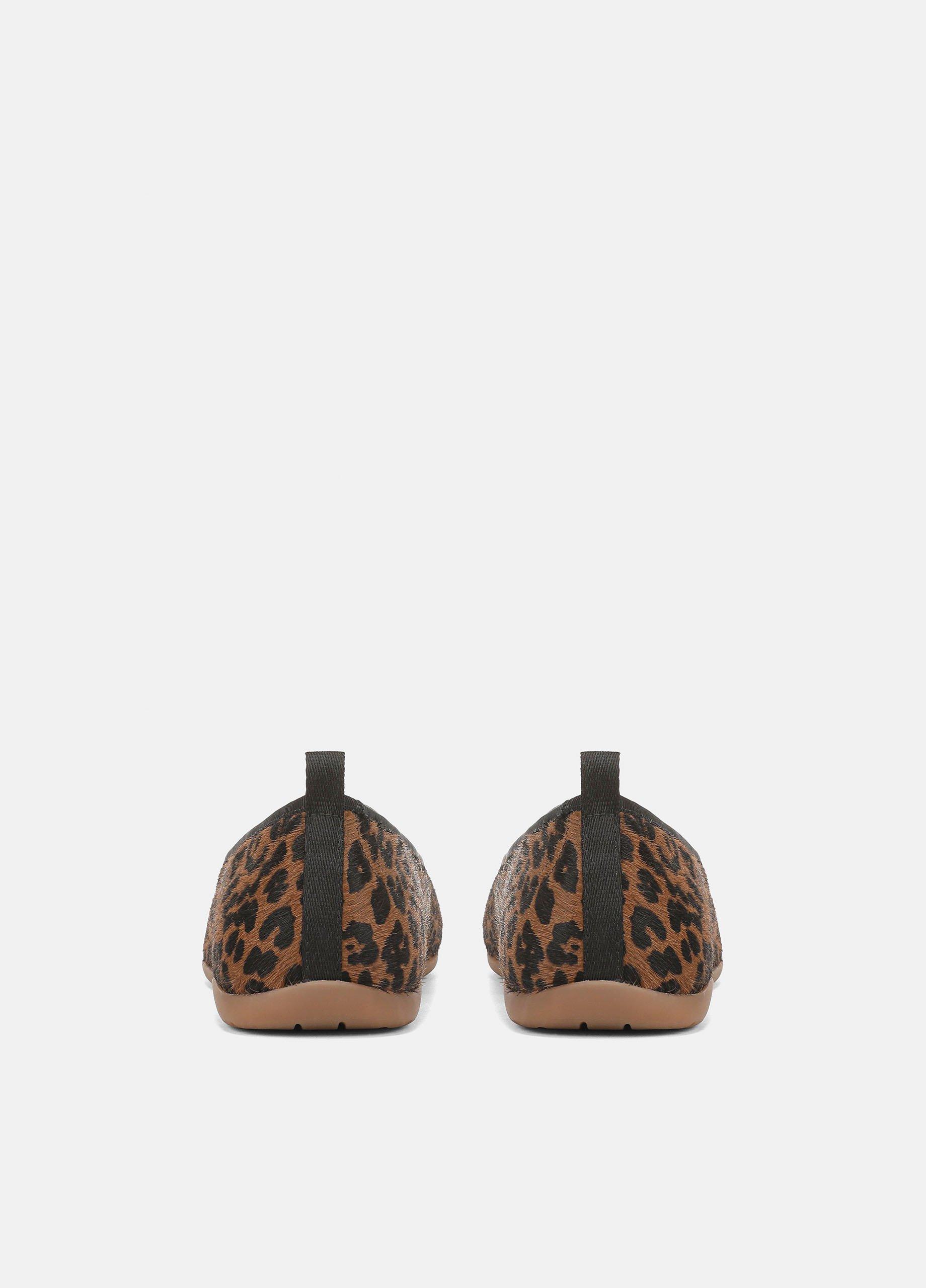 Coralie Leopard-Print Calf Hair Ballet Sneaker image number 2