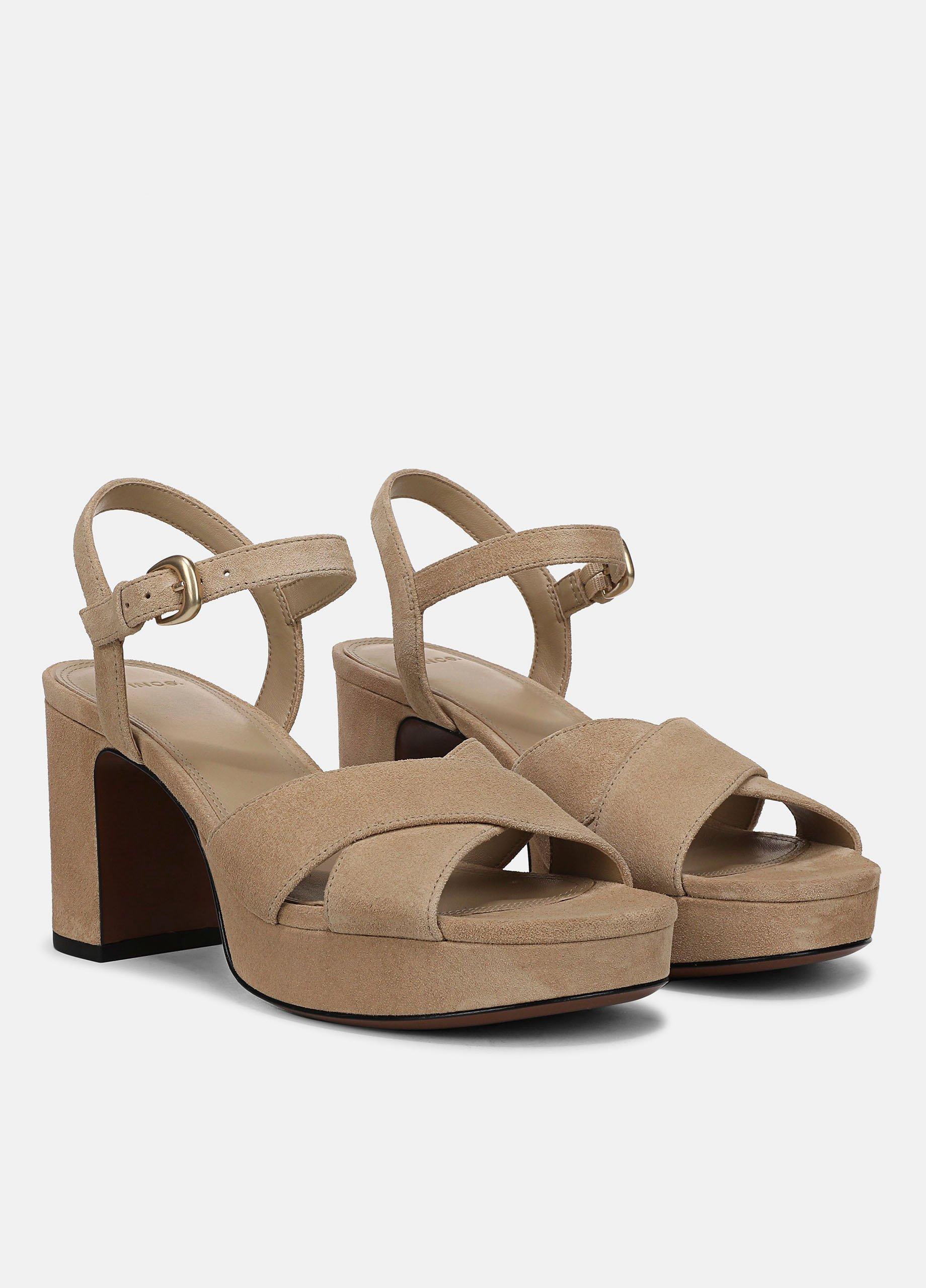 Ericka Suede Platform Sandal image number 1