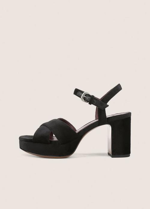Ericka Velvet Platform Sandal