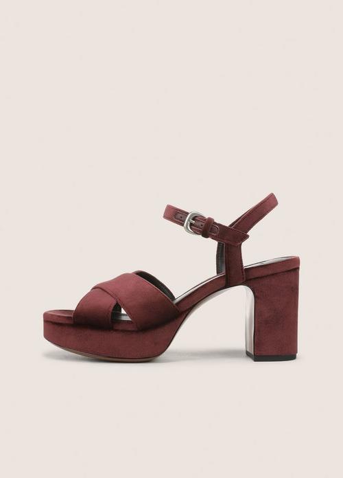 Ericka Velvet Platform Sandal