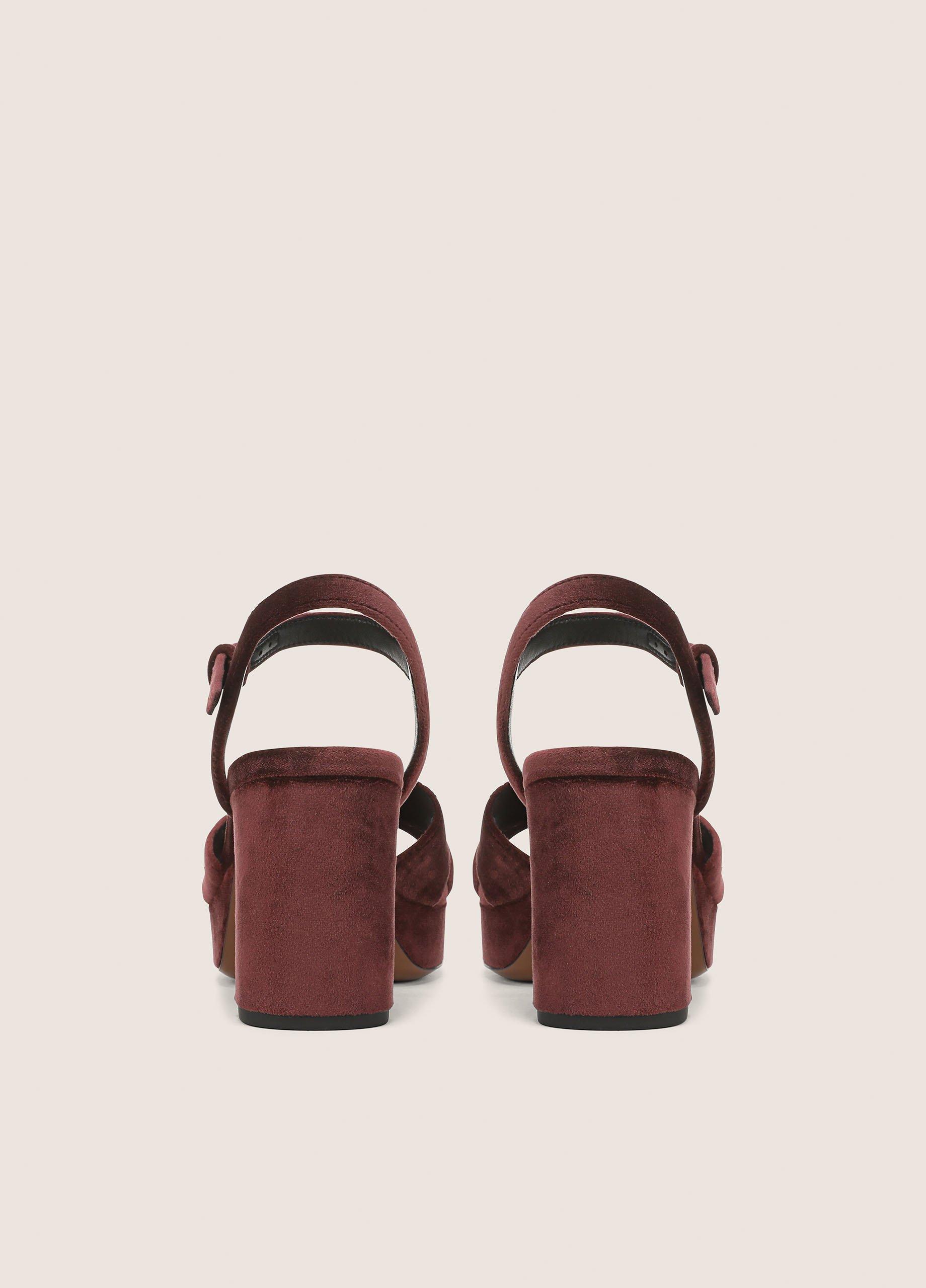 Ericka Velvet Platform Sandal image number 2