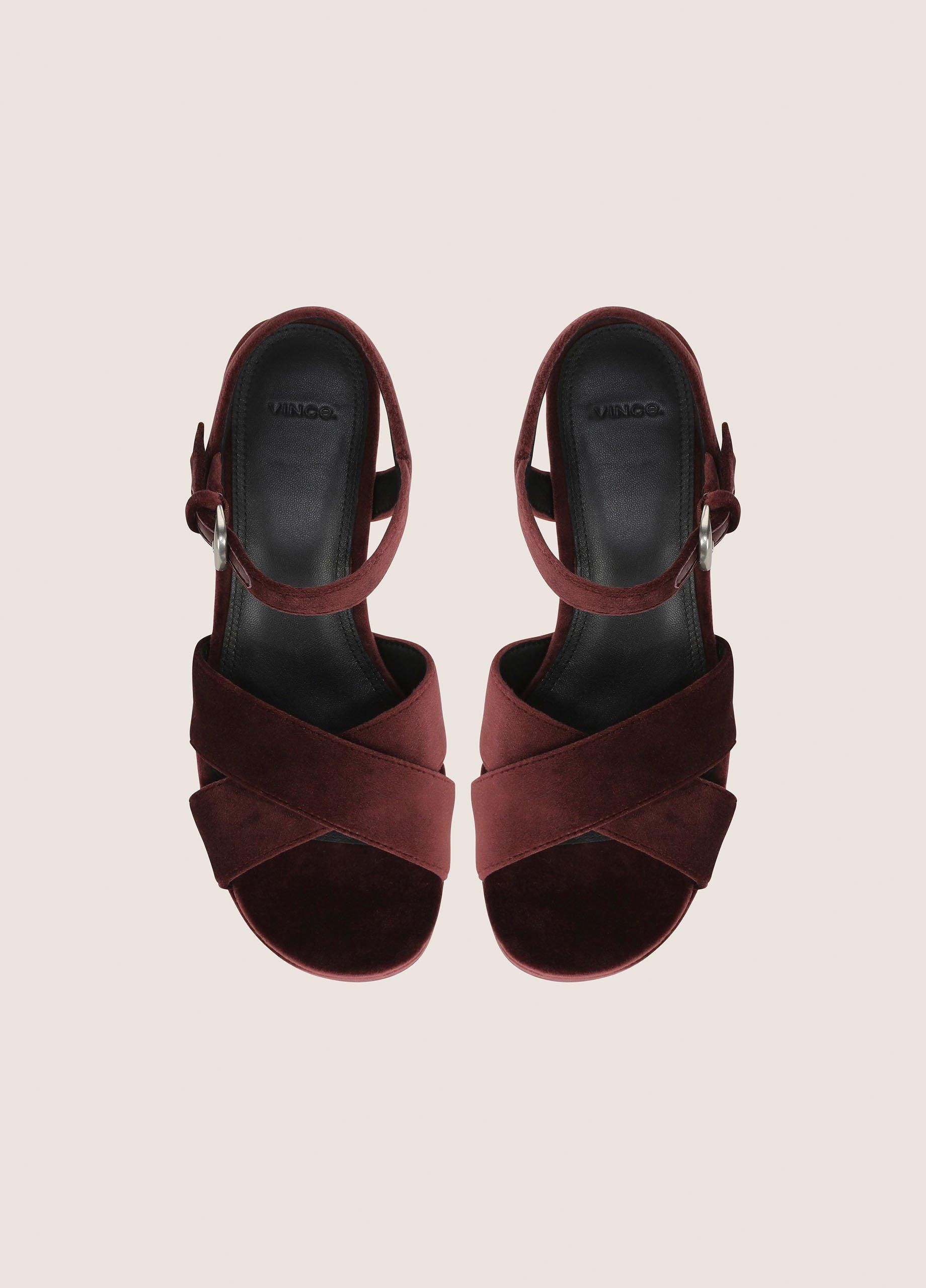 Ericka Velvet Platform Sandal image number 3