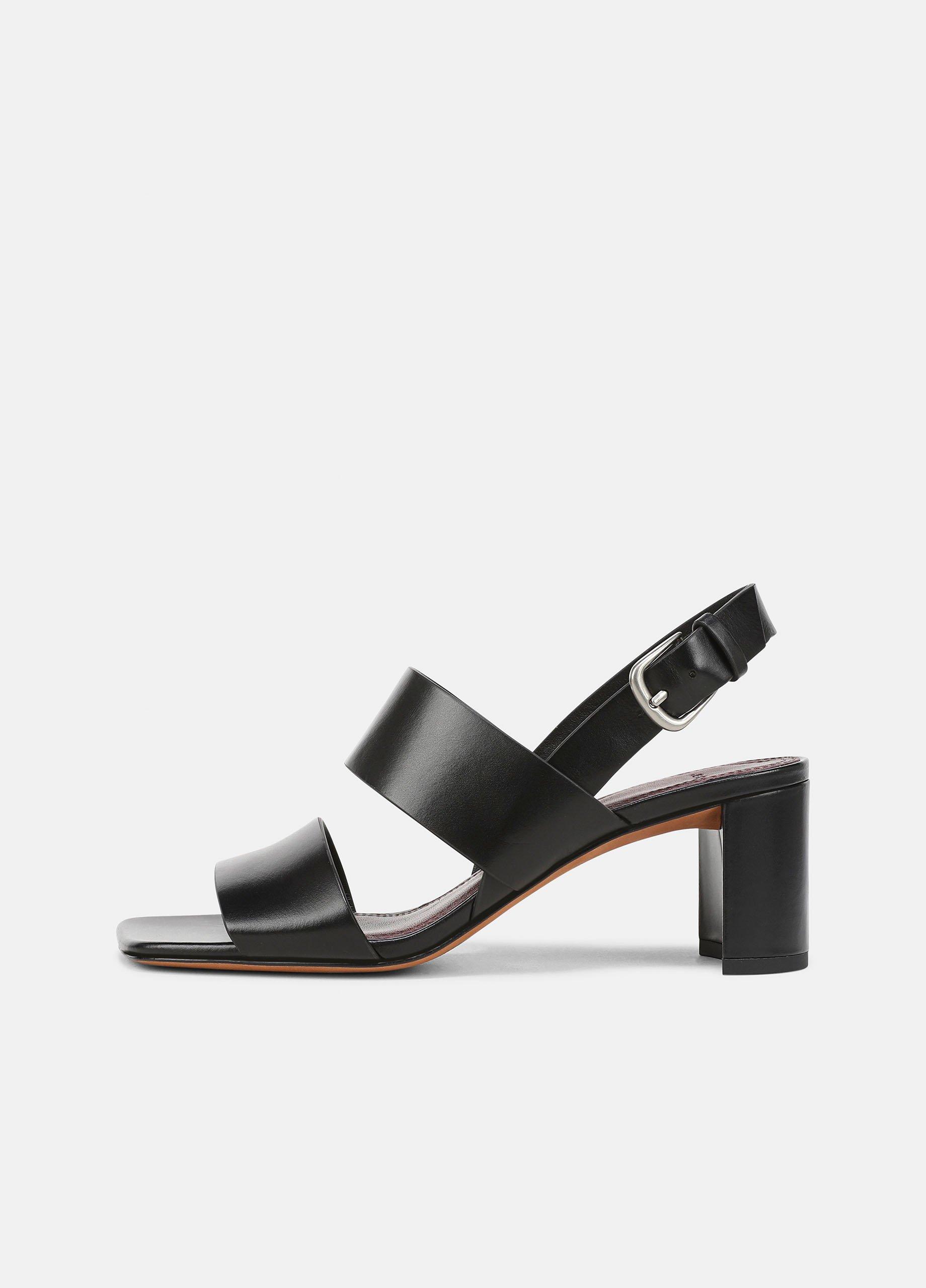 Oliana Leather Heeled Sandal image number 0