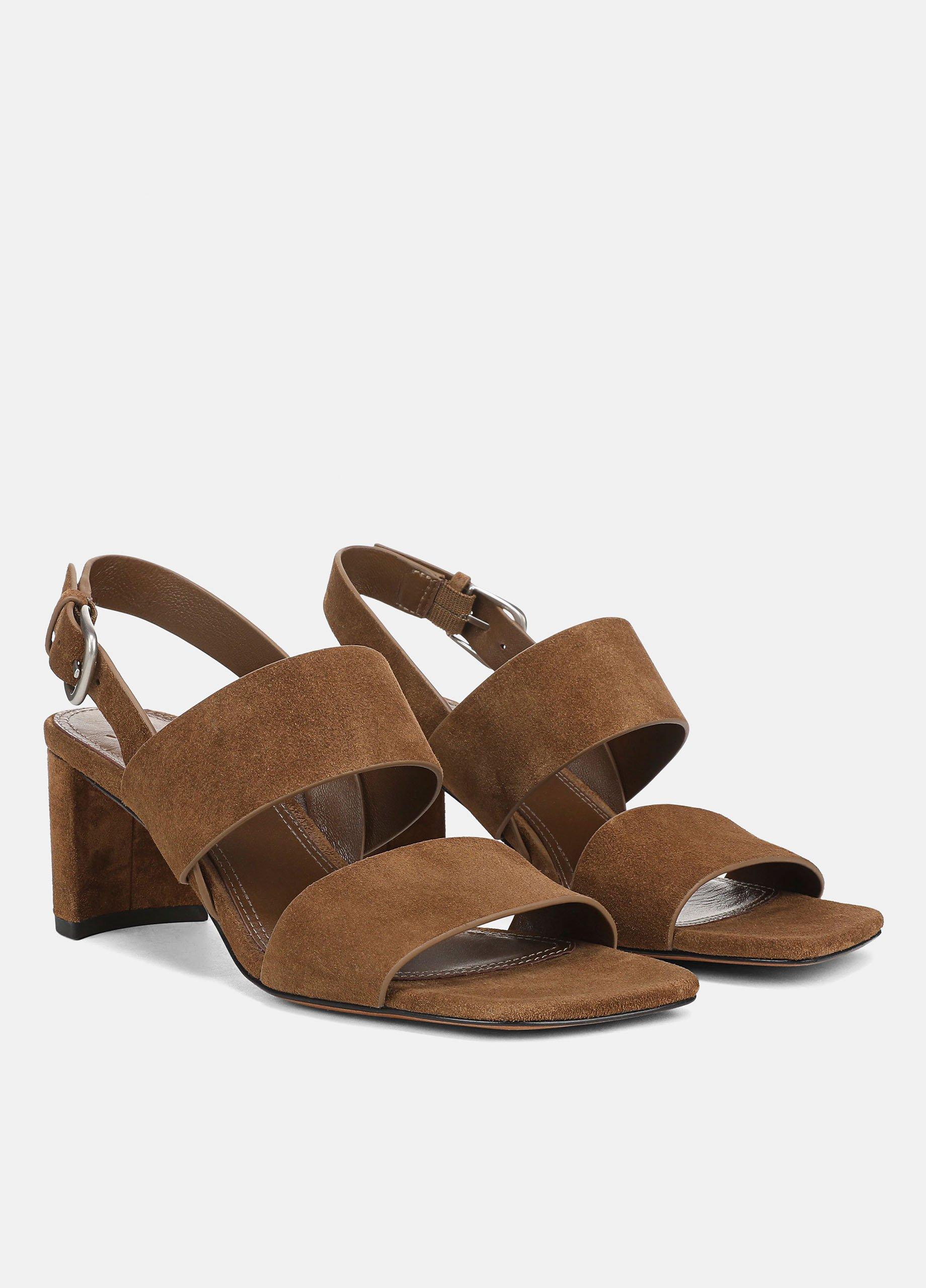 Oliana Suede Heeled Sandal image number 1