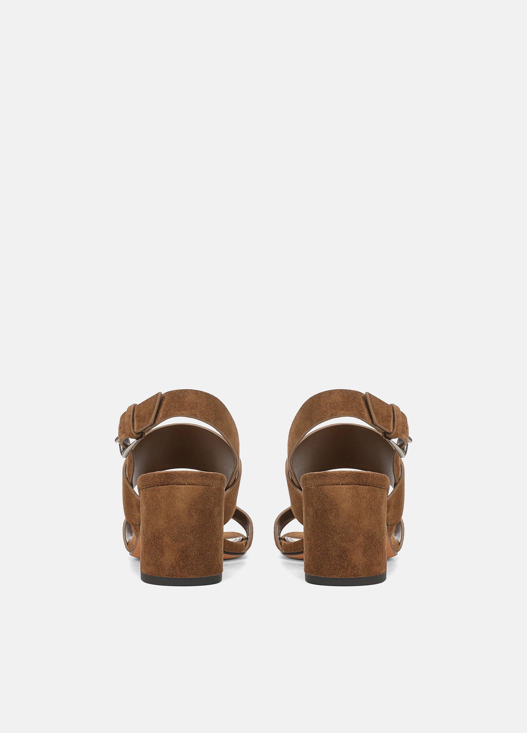 Oliana Suede Heeled Sandal image number 2