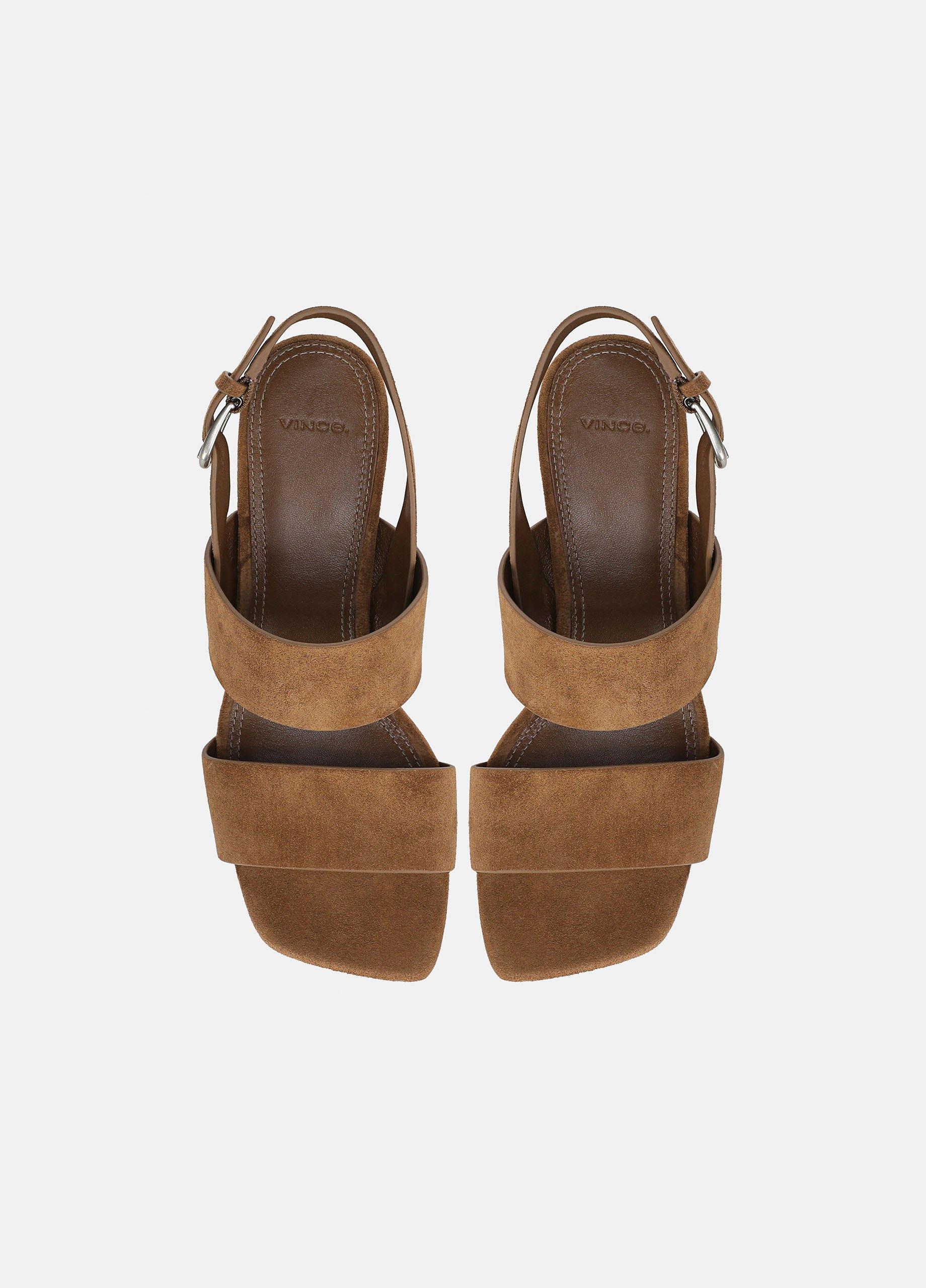 Oliana Suede Heeled Sandal image number 3