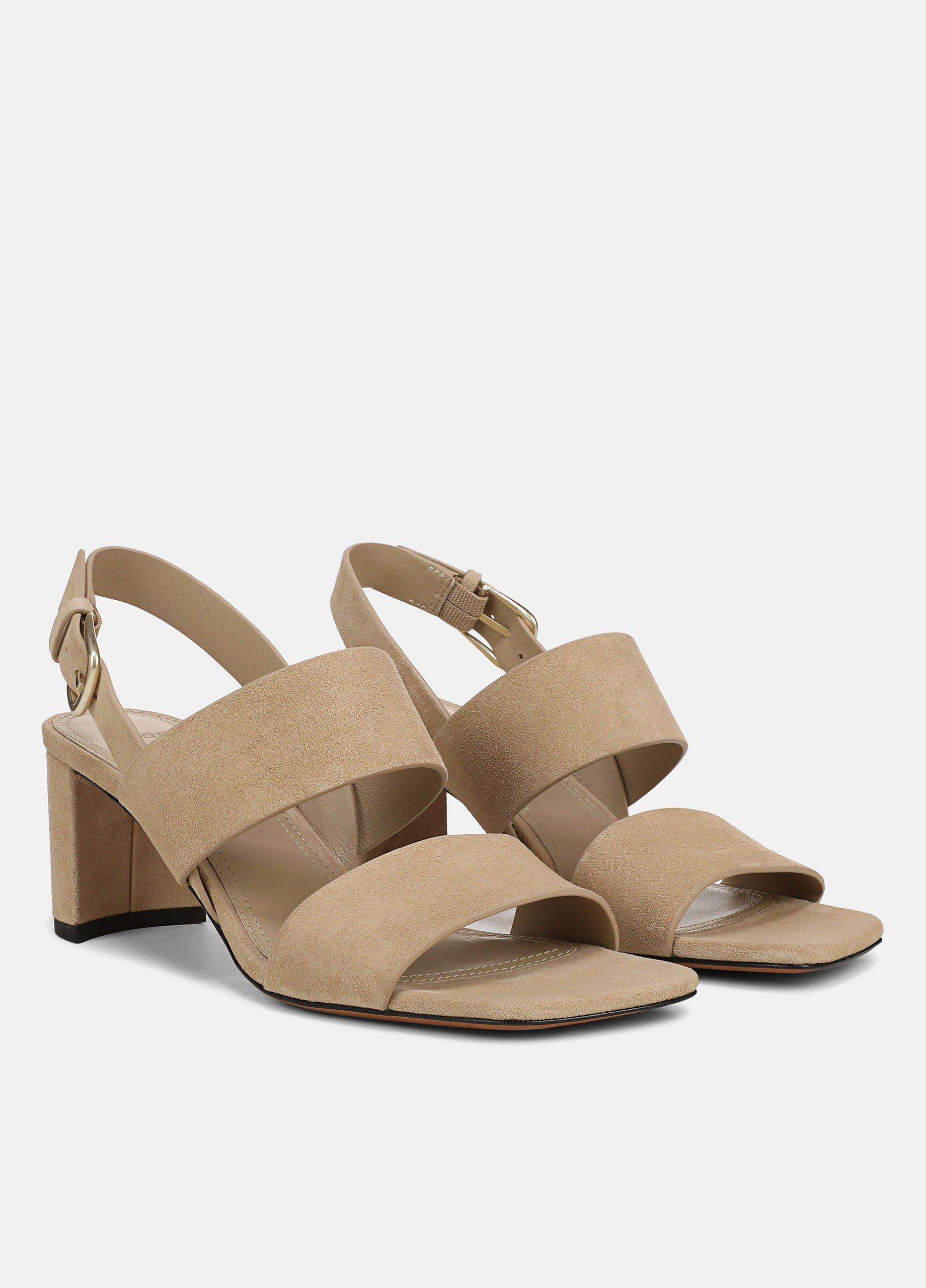 Oliana Suede Heeled Sandal image number 1