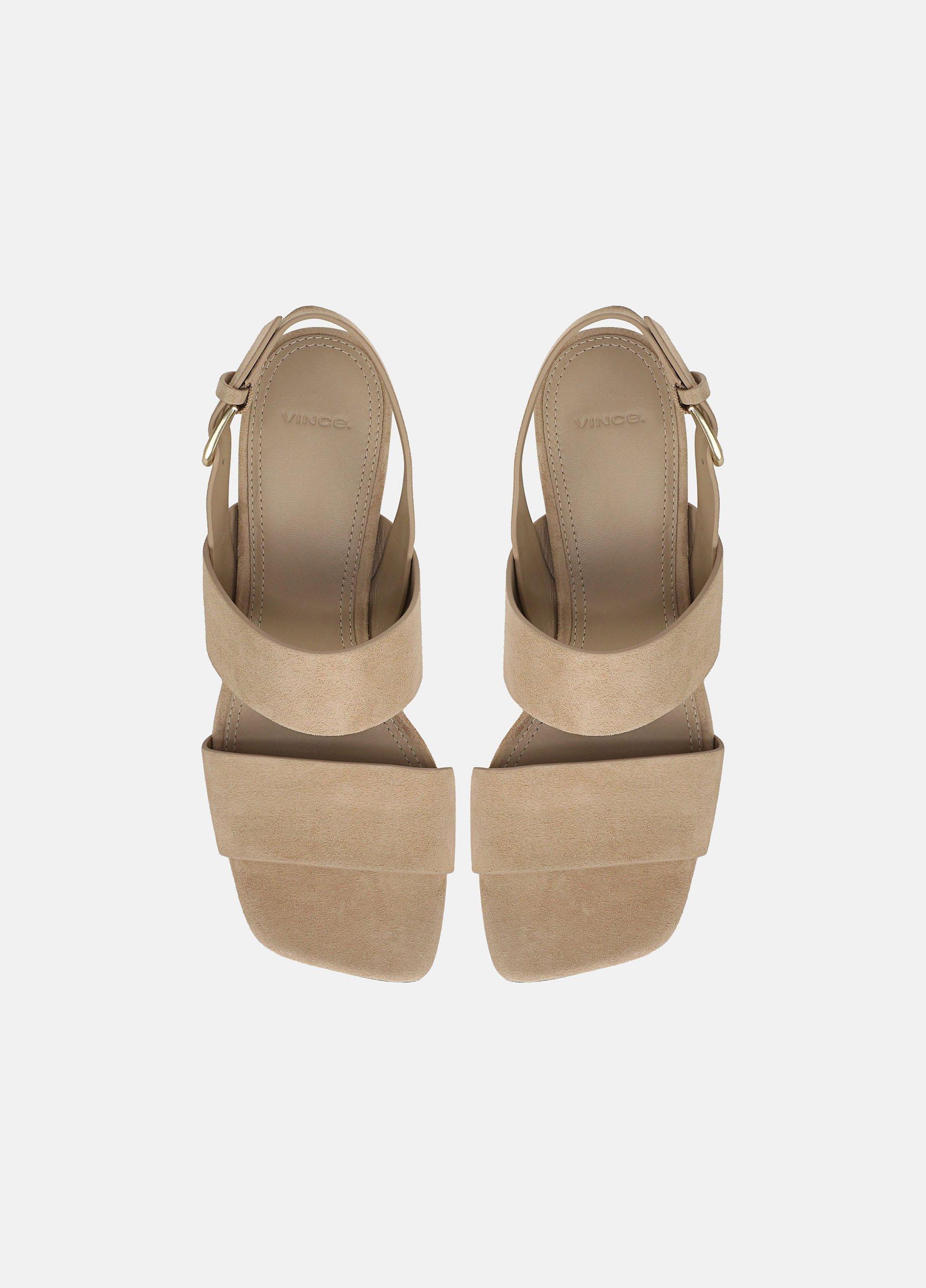 Oliana Suede Heeled Sandal image number 3