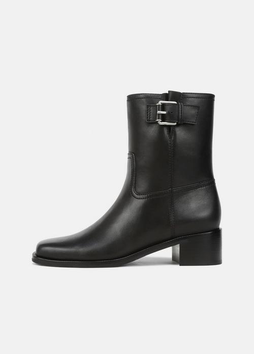 London Leather Moto Boot