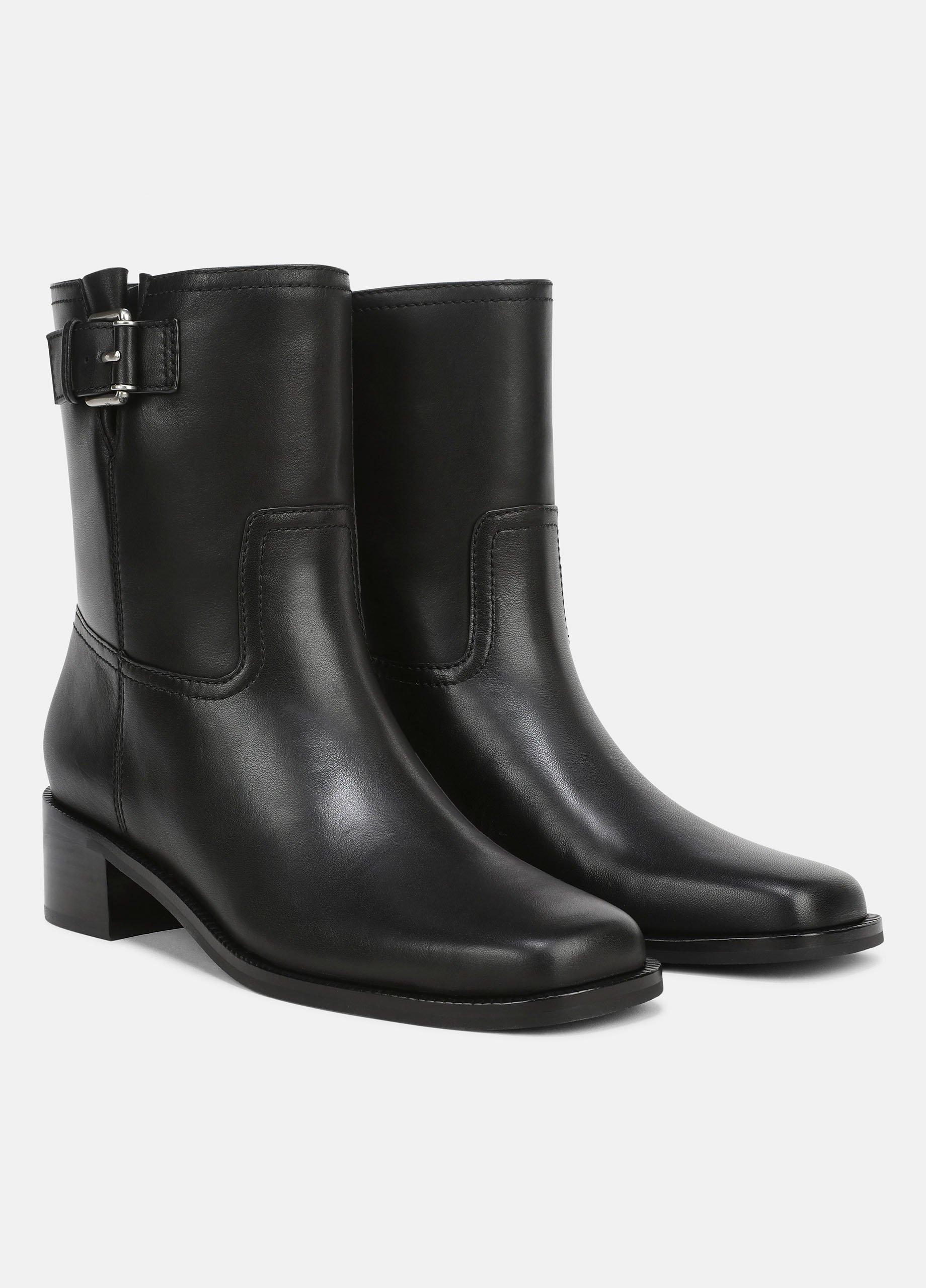 London Leather Moto Boot image number 1