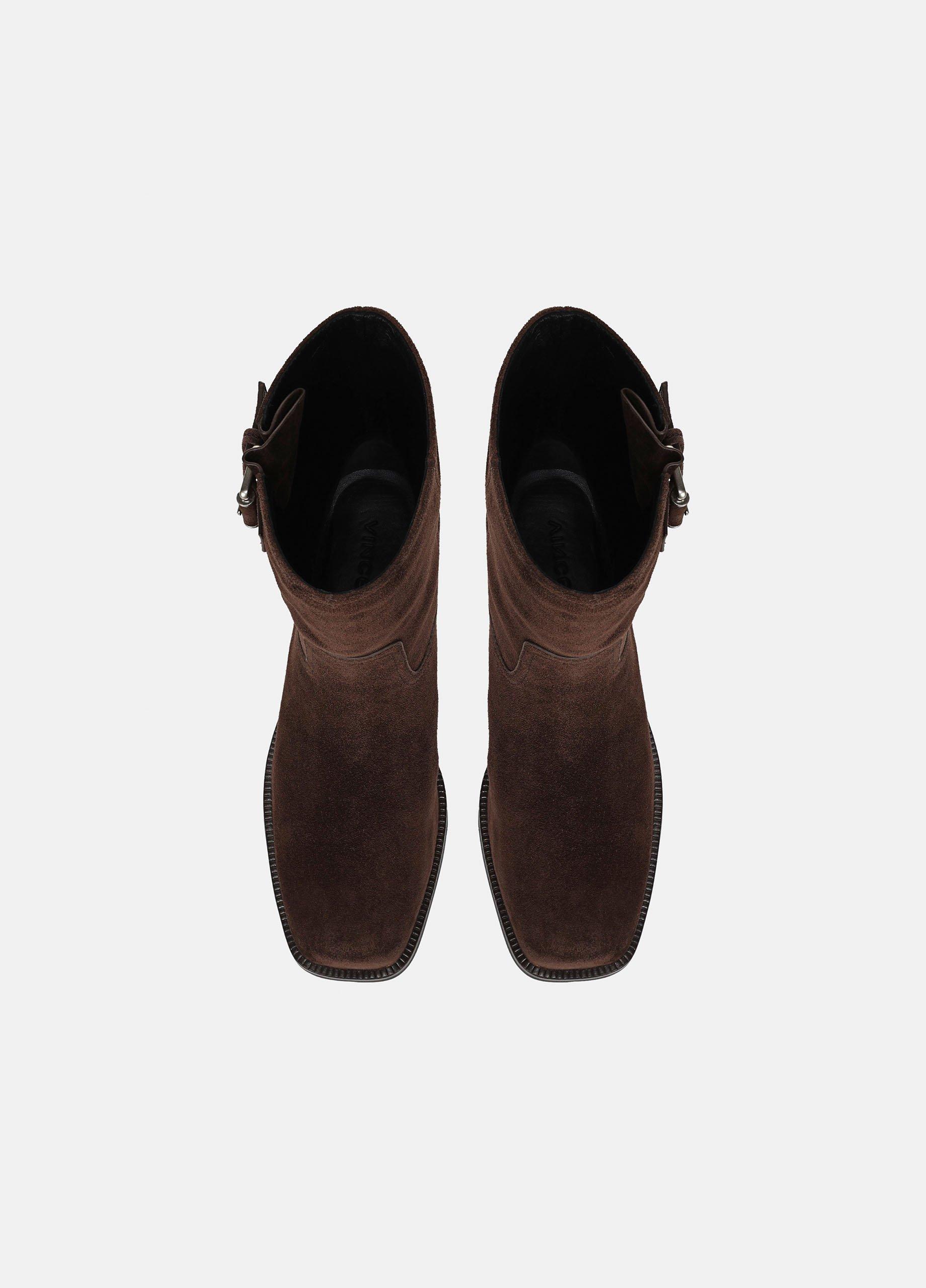London Suede Moto Boot image number 3