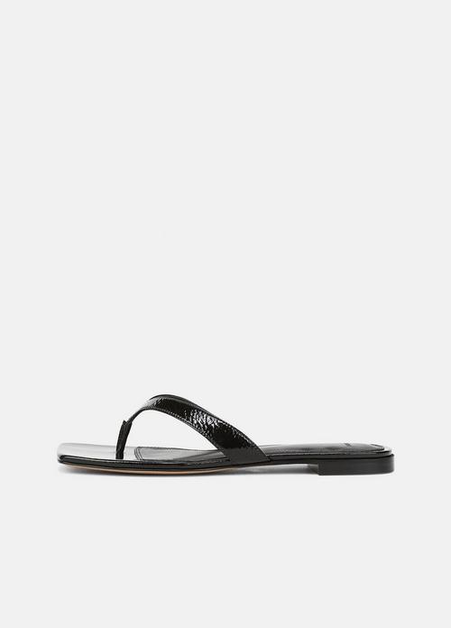 San Juan Patent Leather Thong Sandal