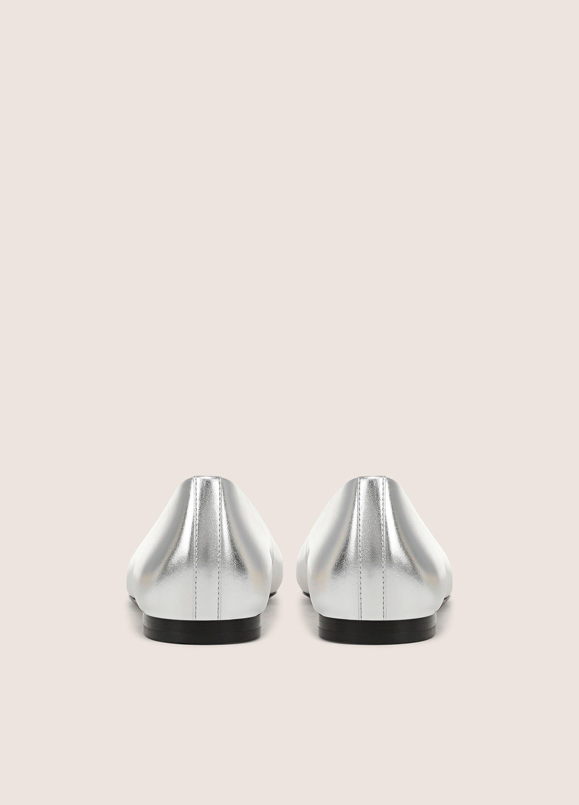 Dany Metallic Leather Flat image number 2