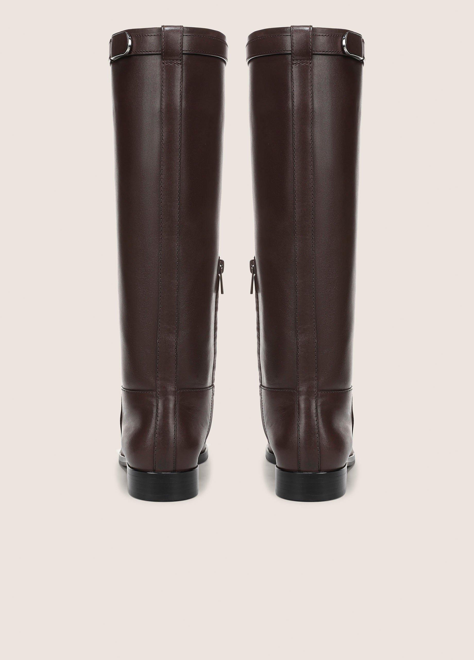 Margaret Leather Knee Boot image number 2
