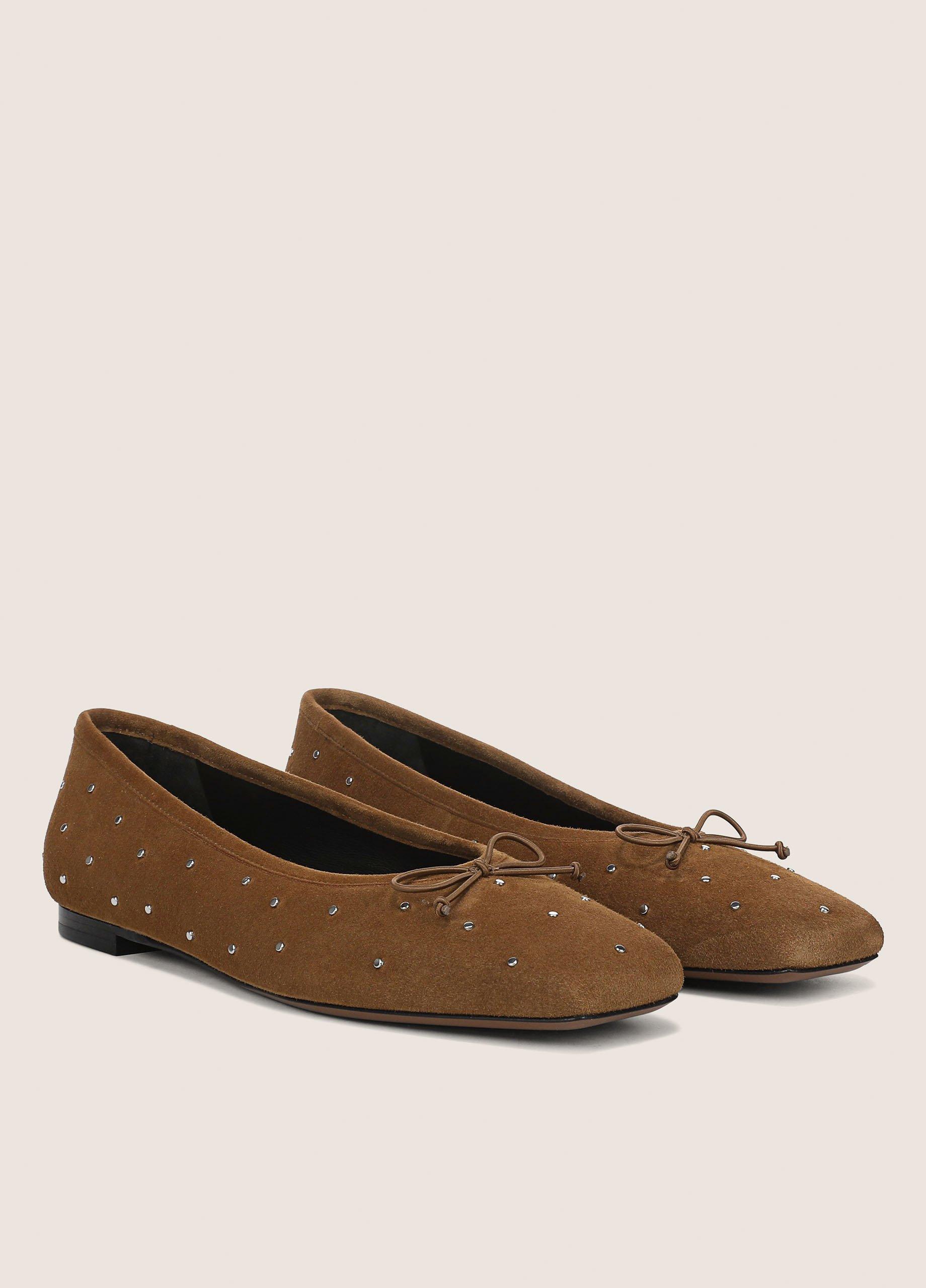 Darla Studded Suede Ballet Flat image number 1