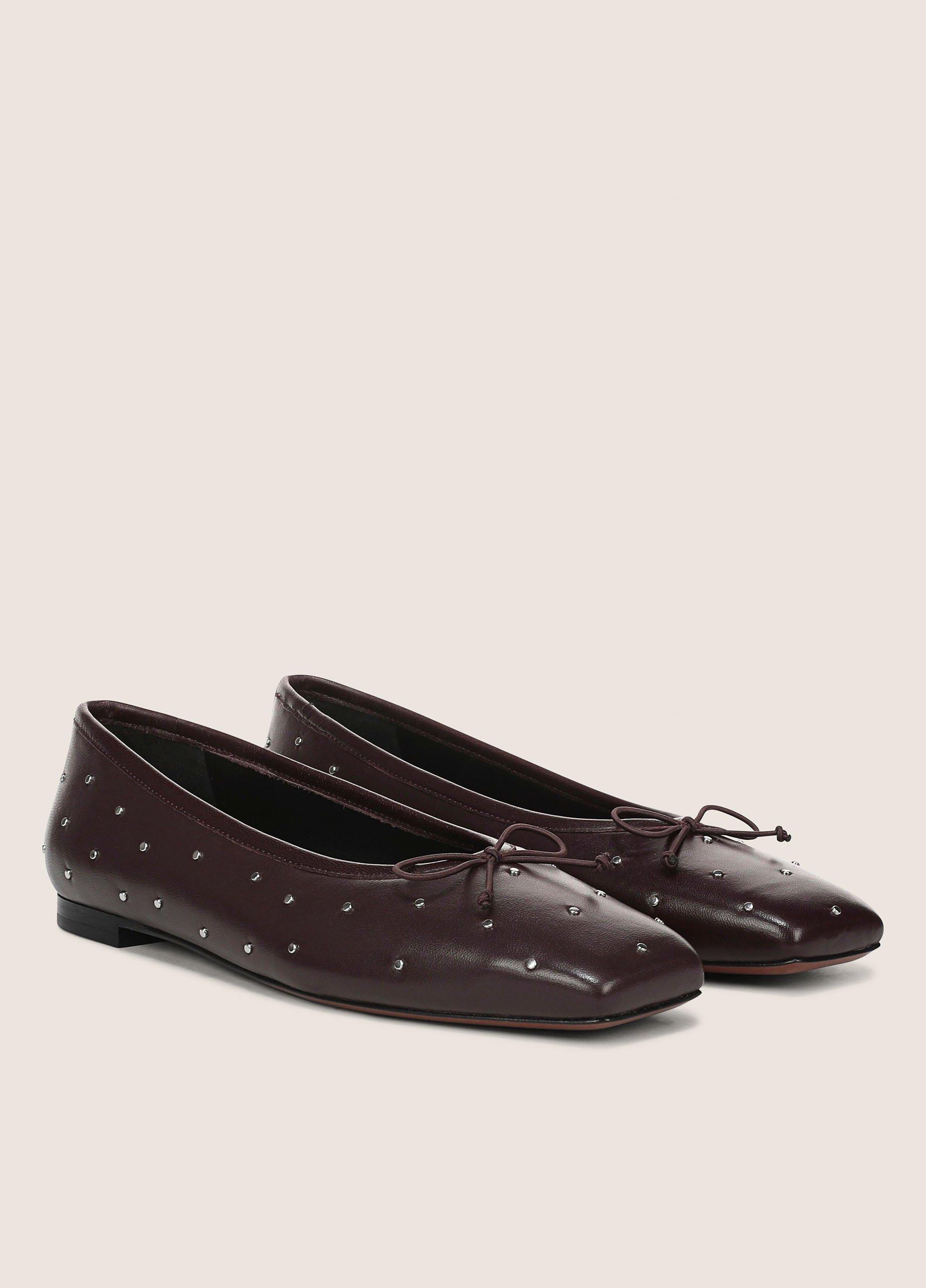 Darla Studded Leather Ballet Flat image number 1