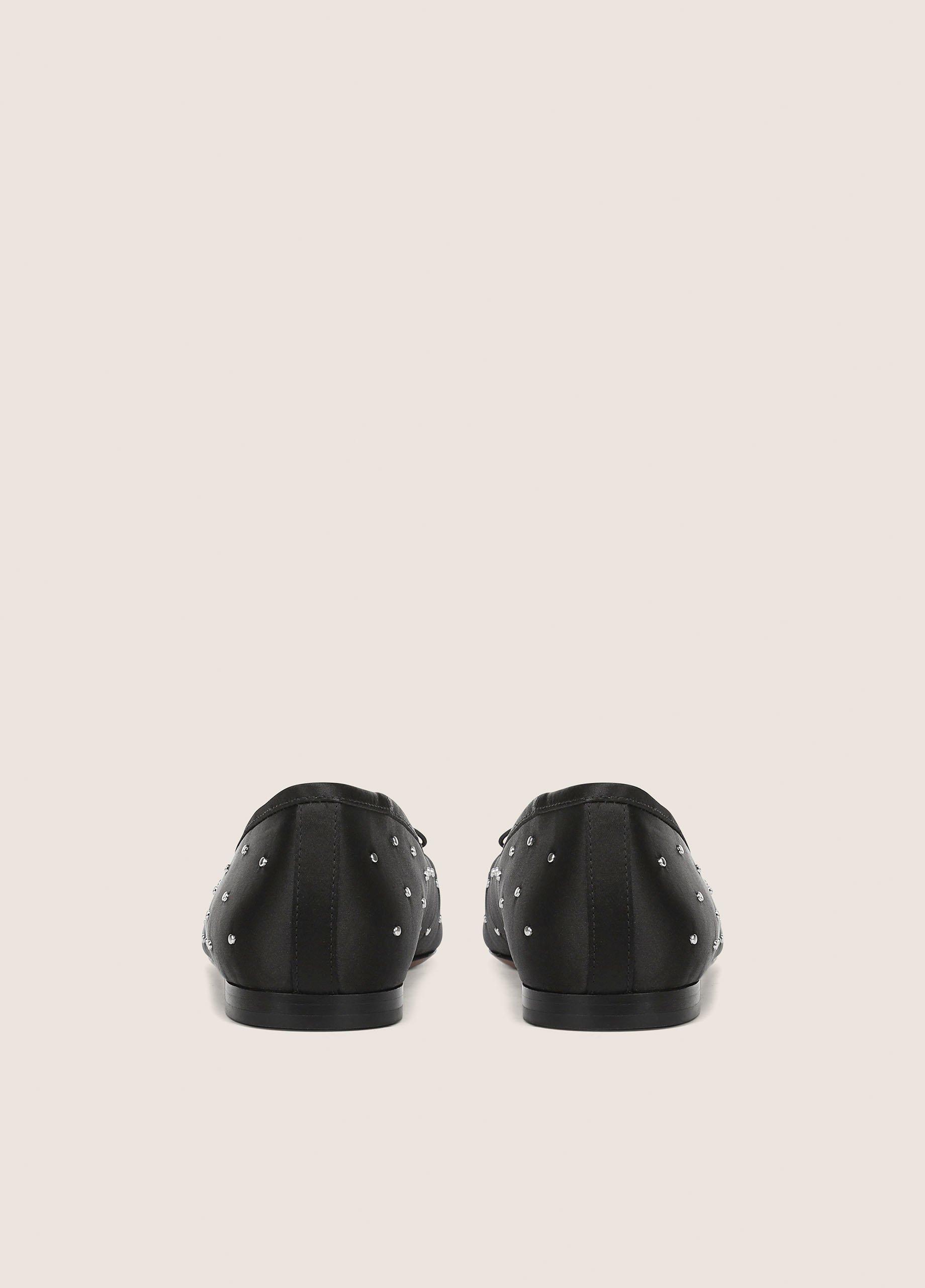 Darla Studded Satin Ballet Flat image number 2