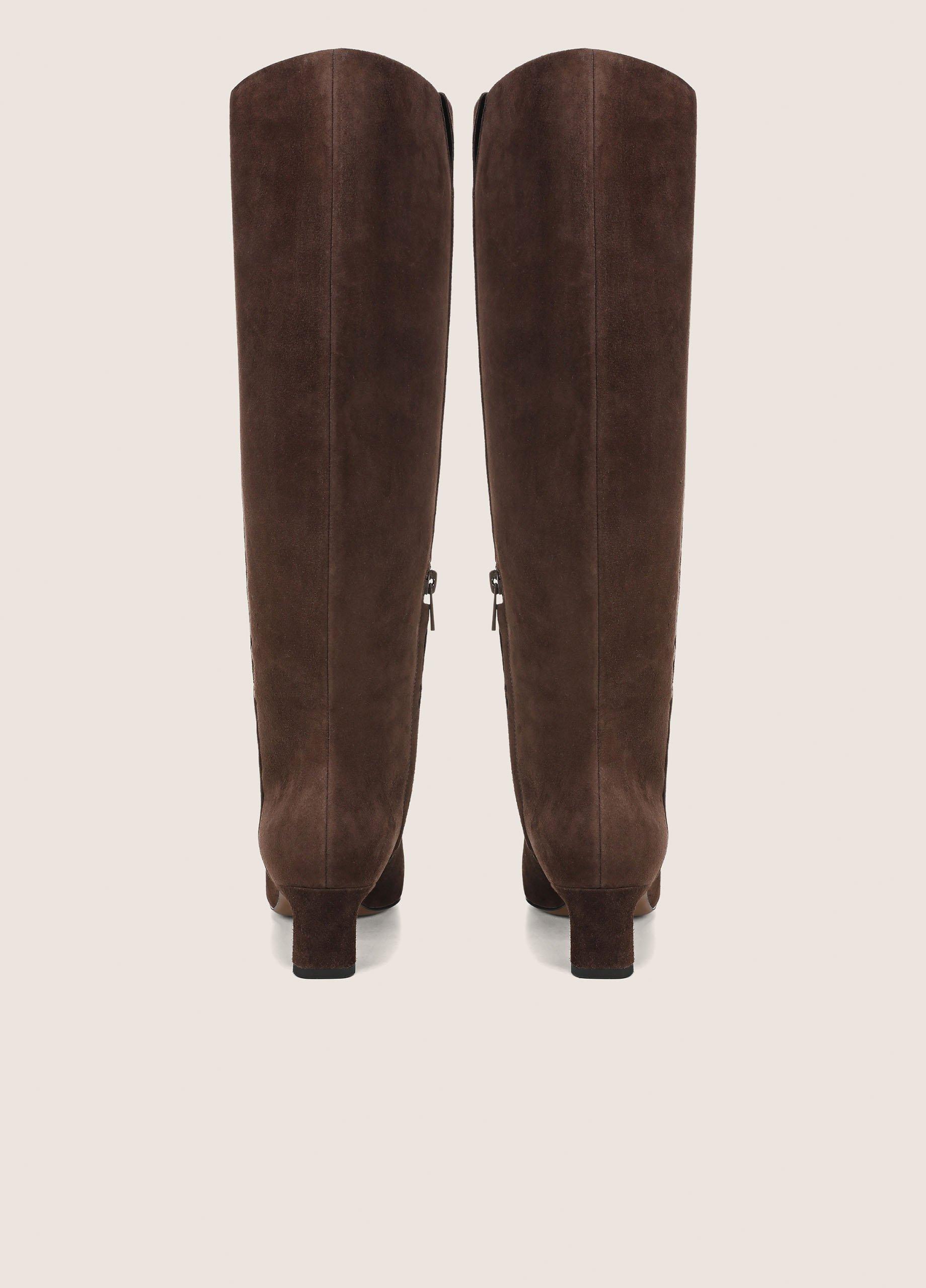 Lilith Suede Wide-Calf Knee Boot image number 2
