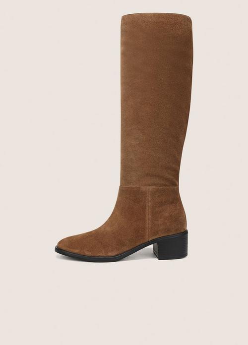 Pace Suede Wide-Calf Knee Boot