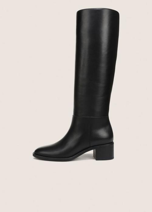 Pace Leather Wide-Calf Knee Boot