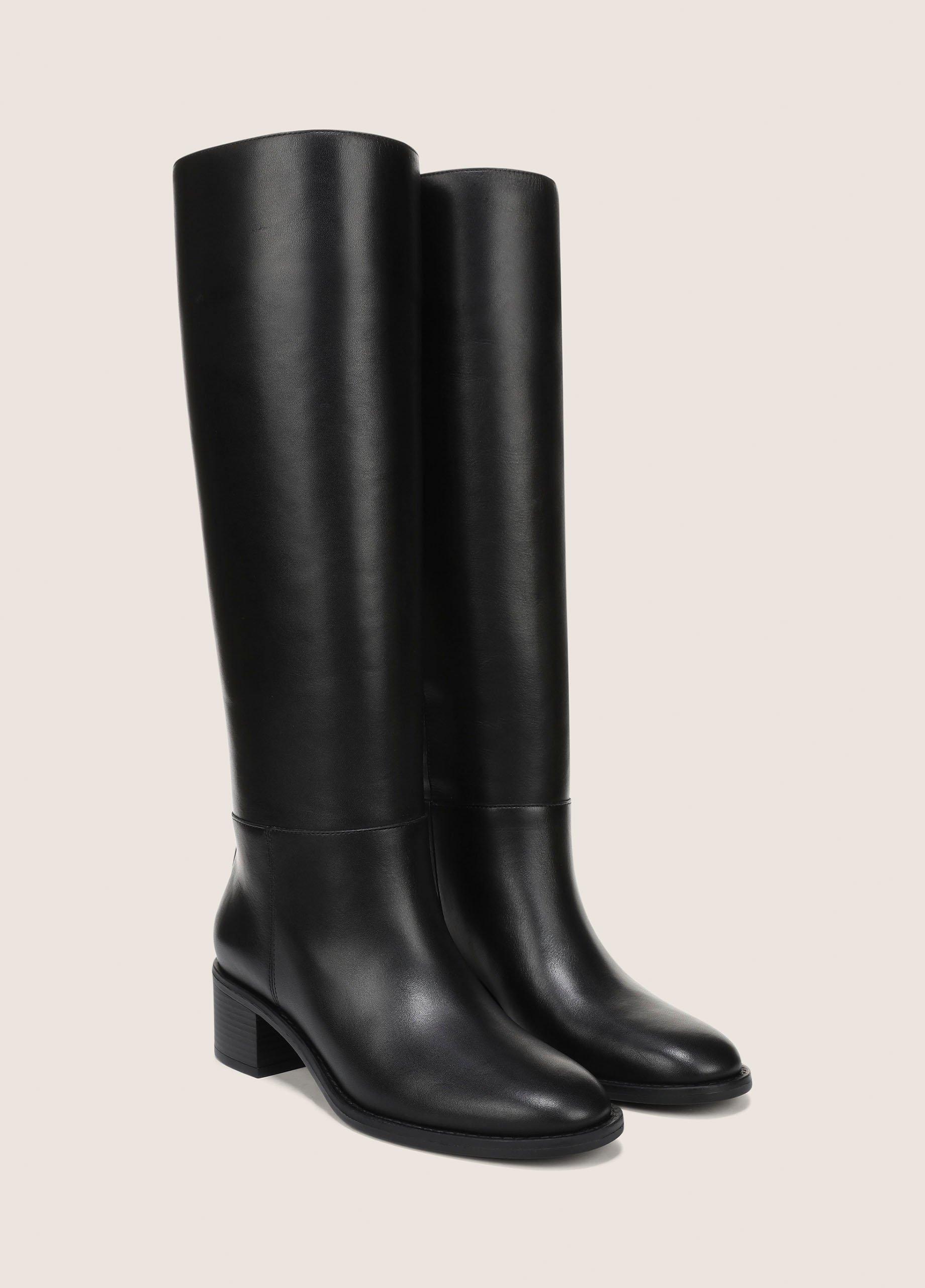 Pace Leather Wide-Calf Knee Boot image number 1