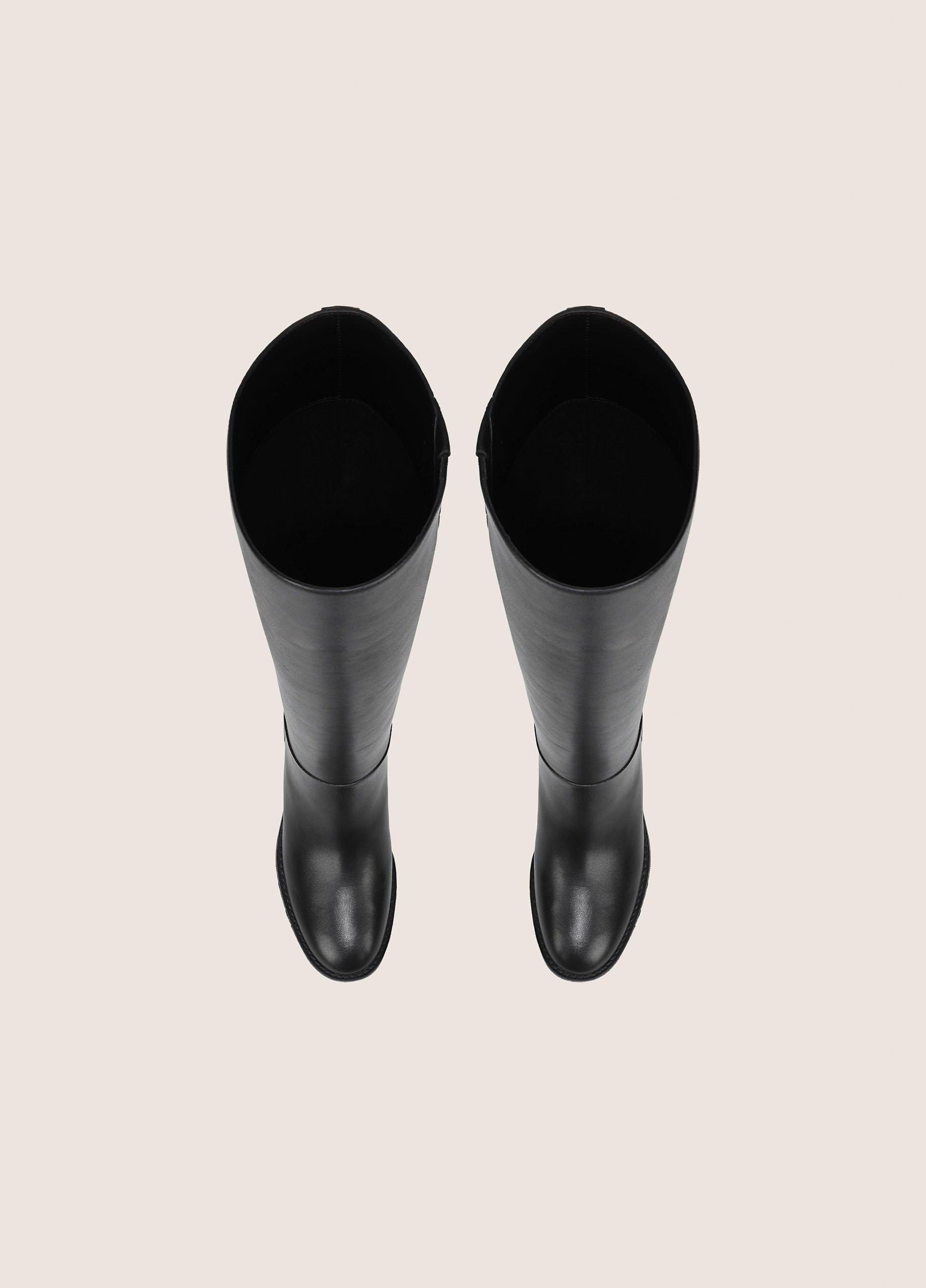 Pace Leather Wide-Calf Knee Boot image number 3