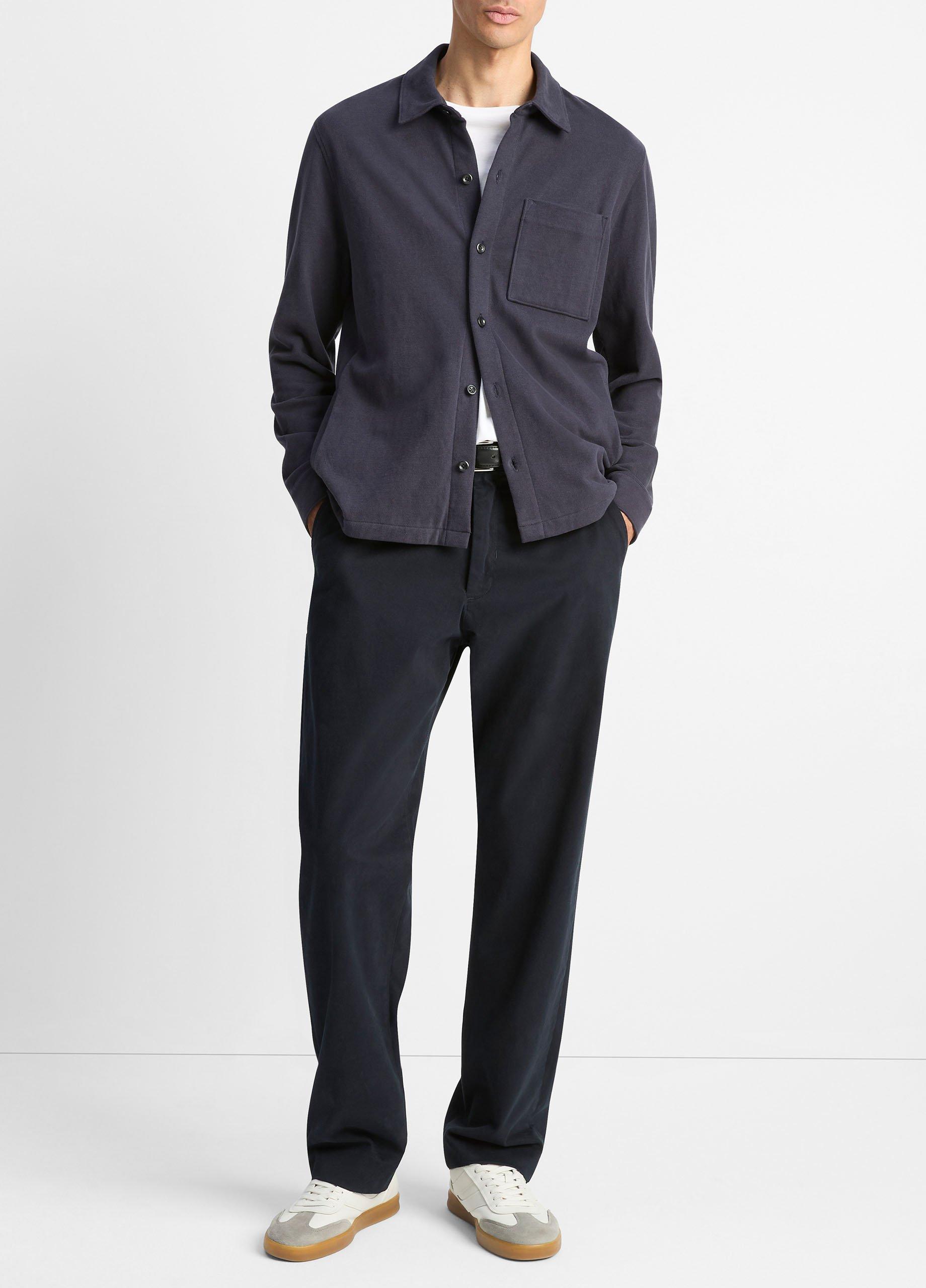 Heavy Sueded Cotton Shirt Jacket image number 3