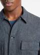 Linen-Cotton Twill Shirt Jacket image number 1