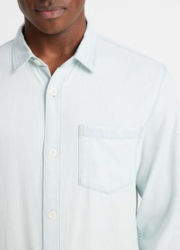 Denim Long-Sleeve Shirt image number 1