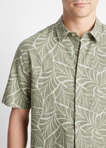 Knotted Leaves Short-Sleeve Shirt image number 1