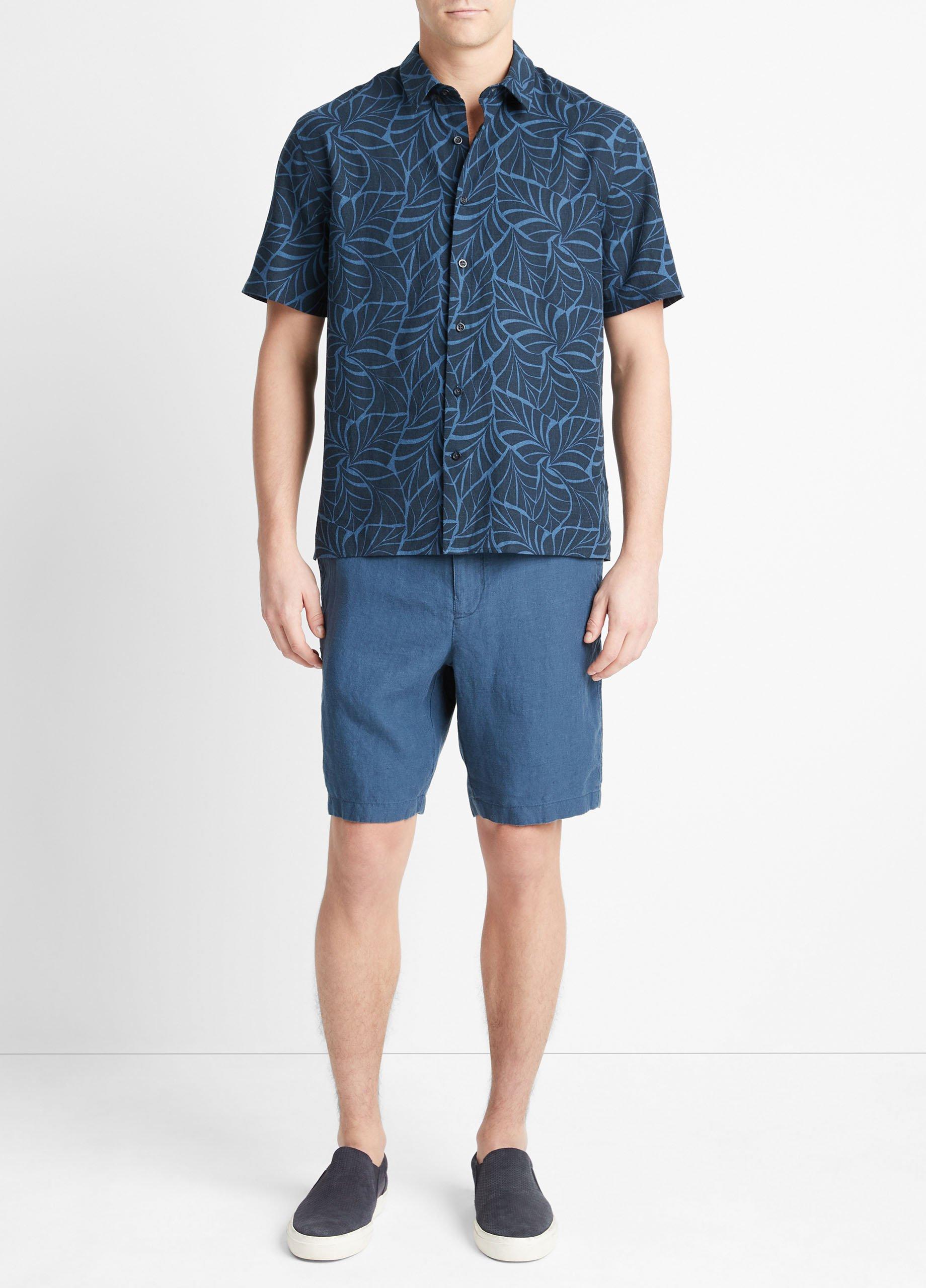 Knotted Leaves Short-Sleeve Shirt image number 0