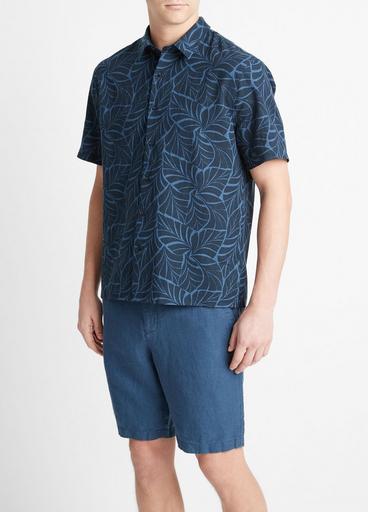 Knotted Leaves Short-Sleeve Shirt image number 2