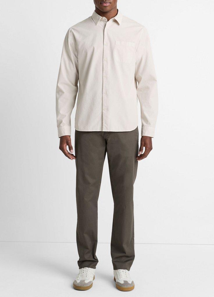 Garment-Dye-Cotton-Button- Garment-Dye-Cotton-Button-